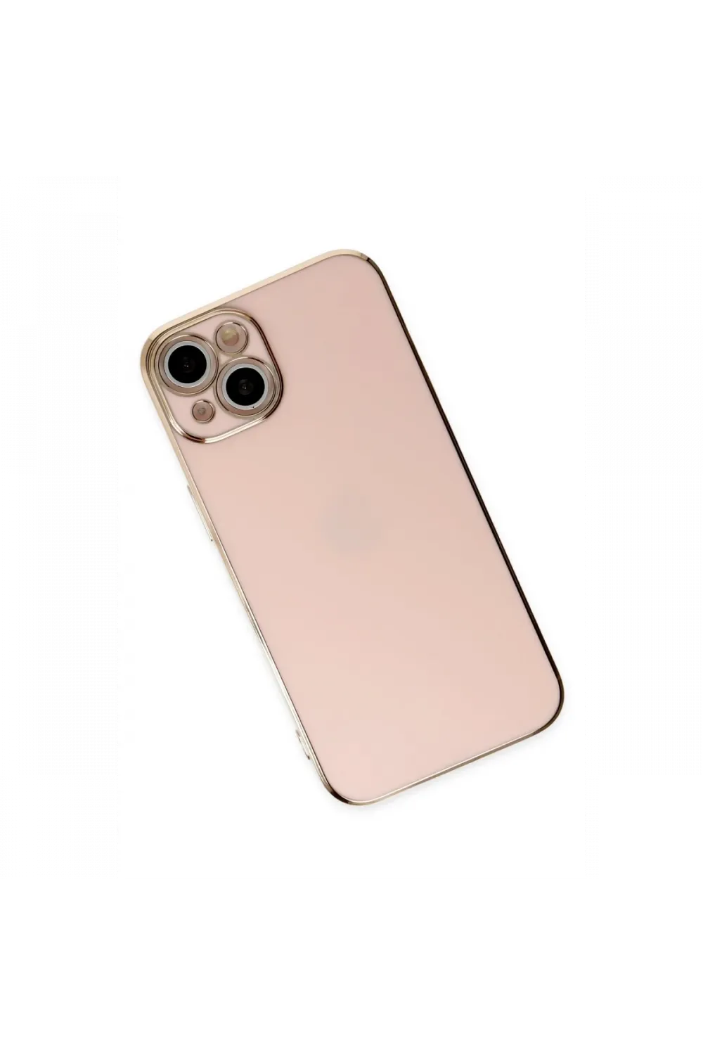 Apple iPhone 14 Kılıf Volet Silikon - Pembe