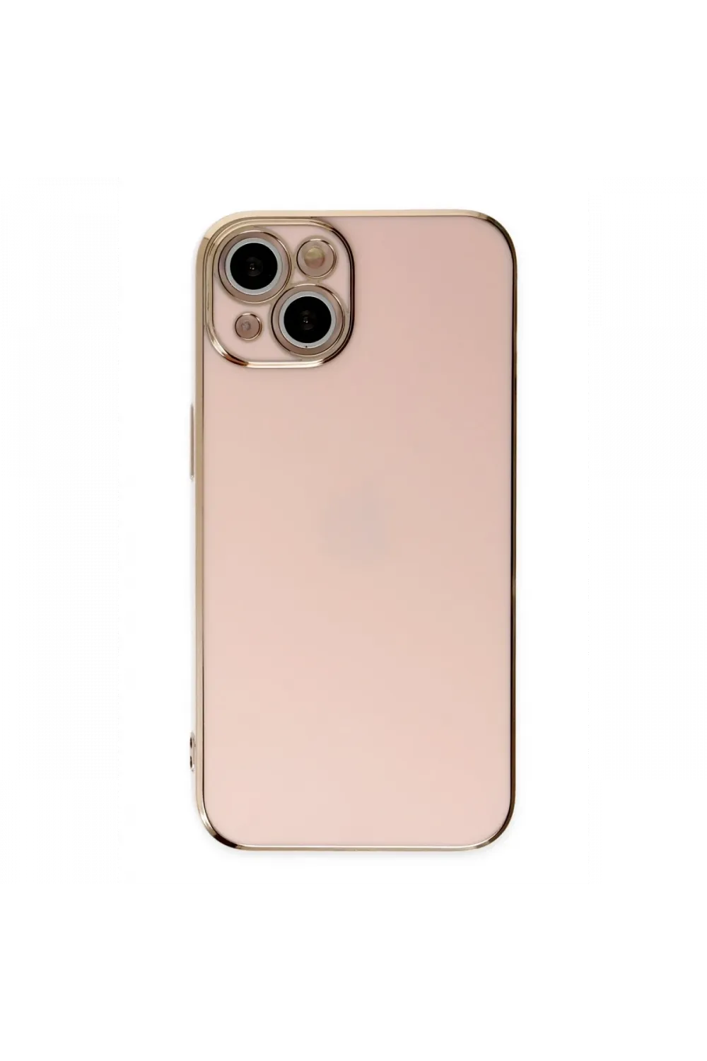 Apple iPhone 14 Kılıf Volet Silikon - Pembe