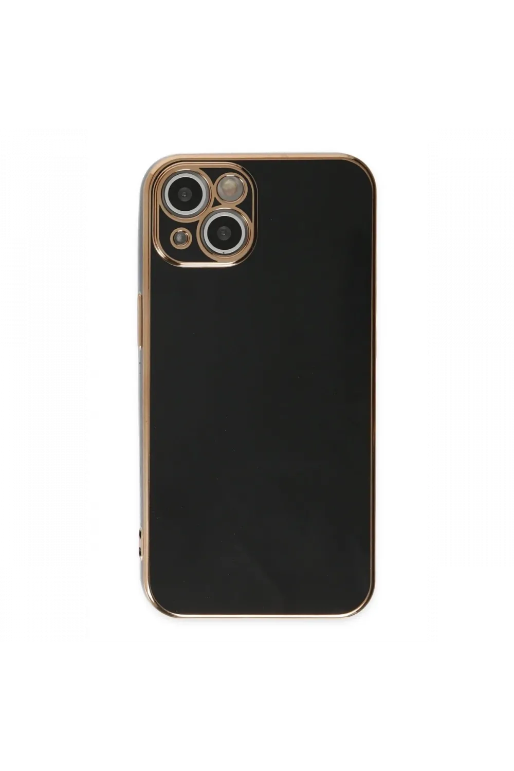 Apple iPhone 14 Kılıf Volet Silikon - Siyah