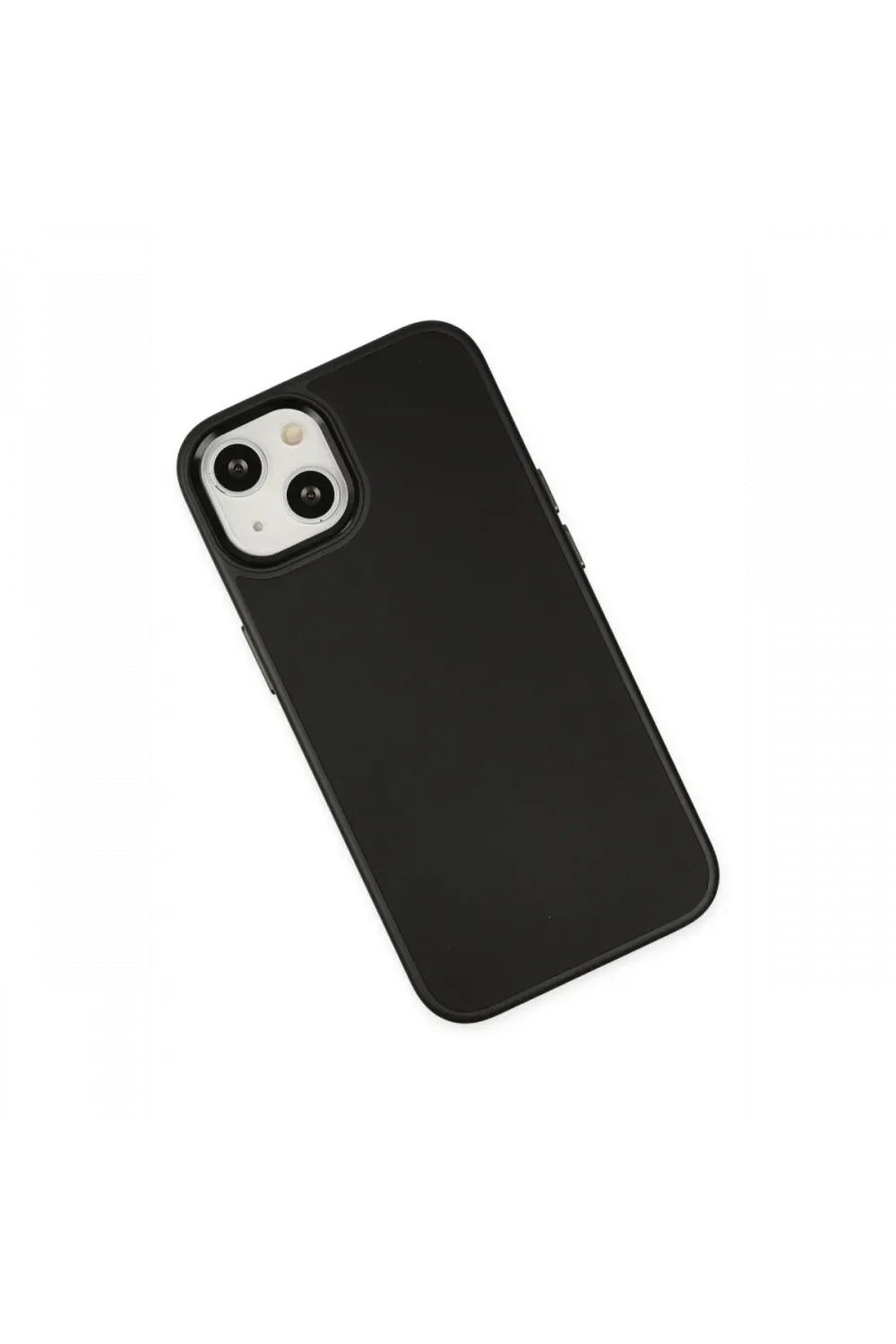 Apple iPhone 14 Plus Kılıf Asya Deri Silikon - Siyah