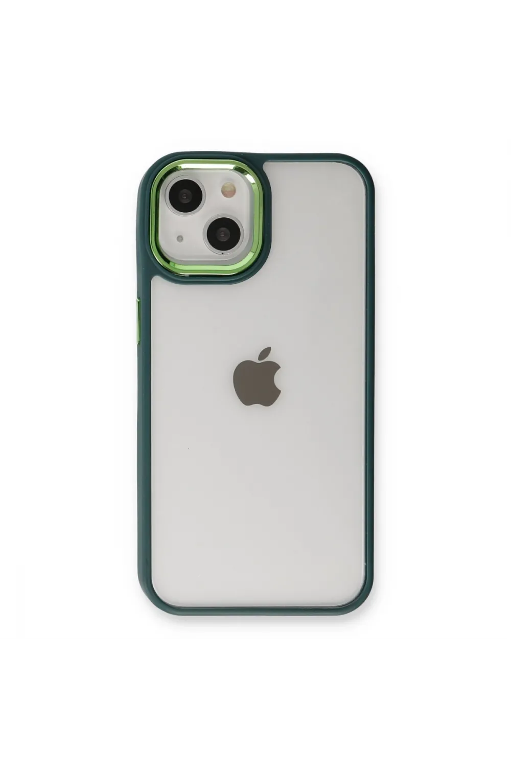 Apple İphone 14 Plus Kılıf Dora Kapak - Haki Yeşil