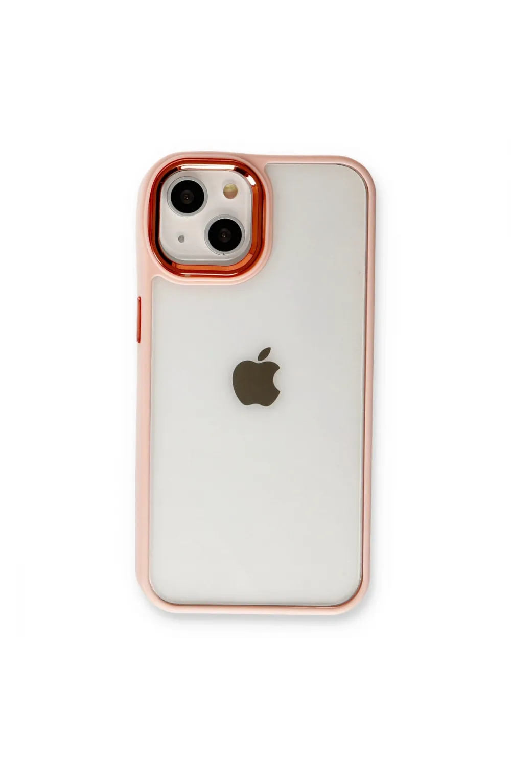 Apple İphone 14 Plus Kılıf Dora Kapak - Pudra