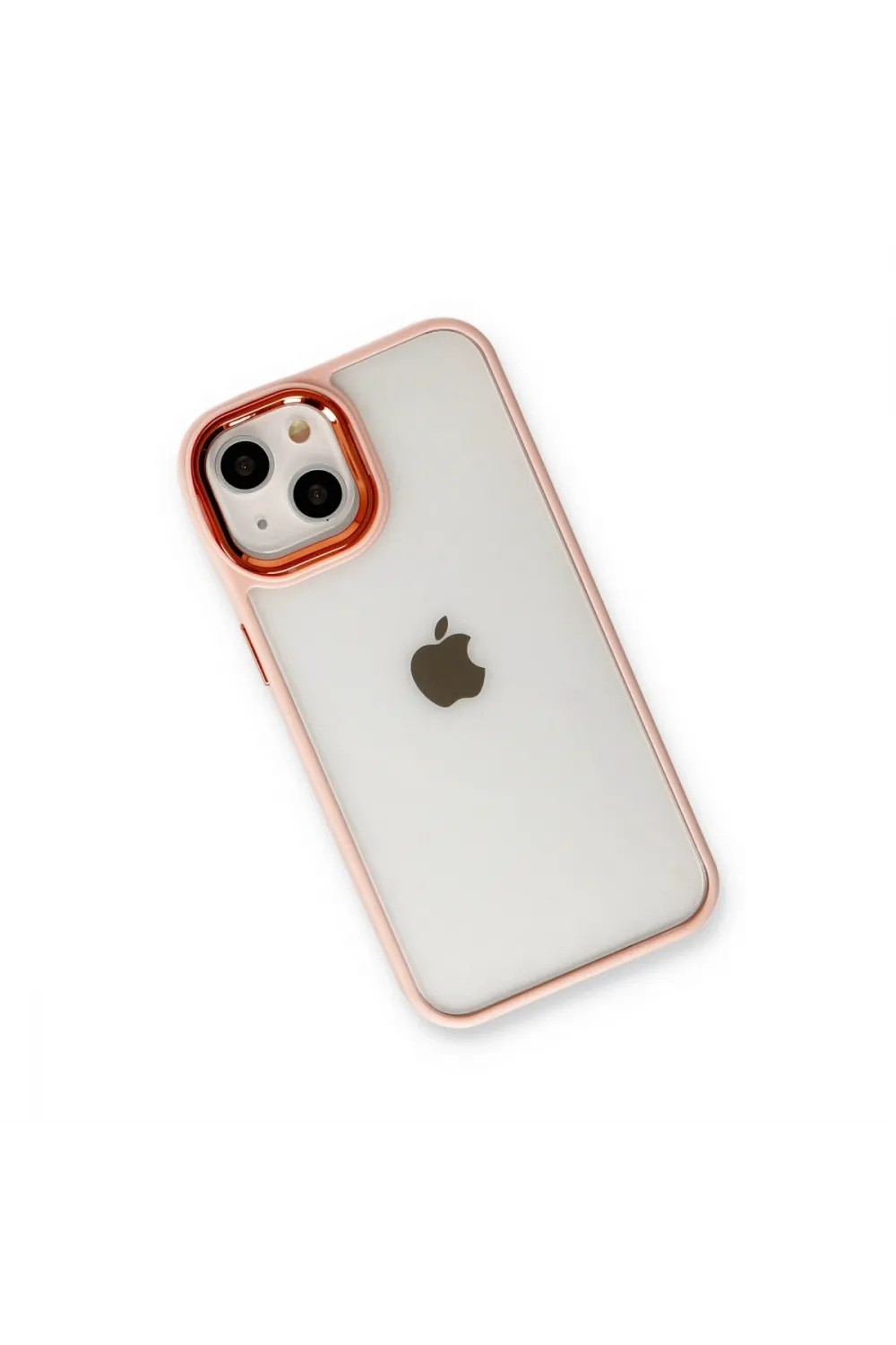 Apple İphone 14 Plus Kılıf Dora Kapak - Pudra