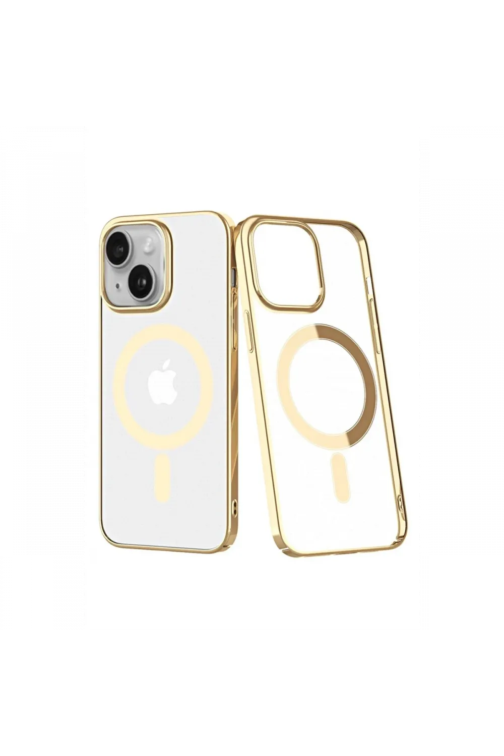 Apple iPhone 14 Plus Kılıf Element Magneticsafe Sert Kapak - Gold