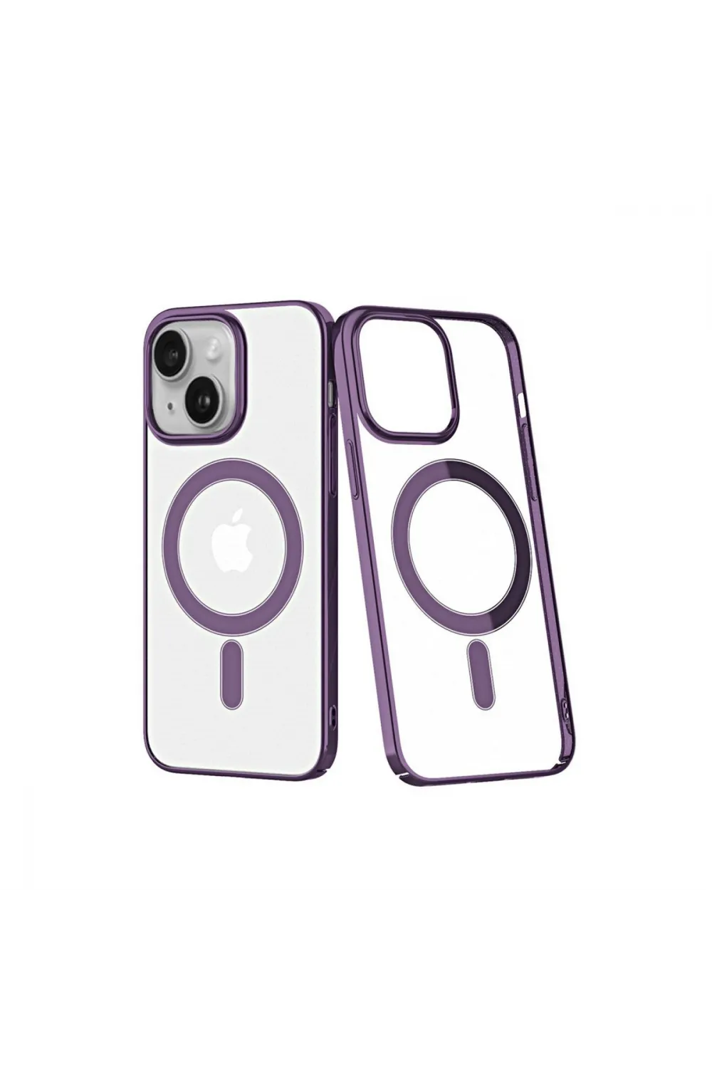 Apple İphone 14 Plus Kılıf Element Magneticsafe Sert Kapak - Mor