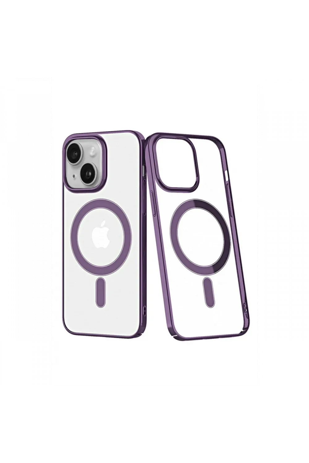 Apple iPhone 14 Plus Kılıf Element Magneticsafe Sert Kapak - Mor
