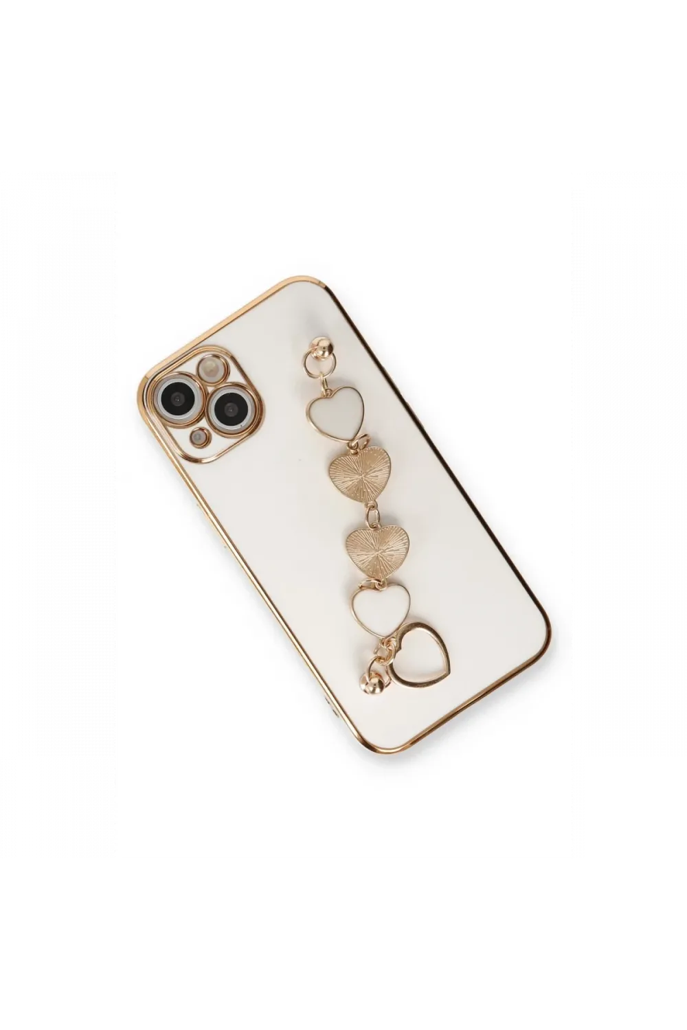 Apple iPhone 14 Plus Kılıf Esila Silikon - Beyaz