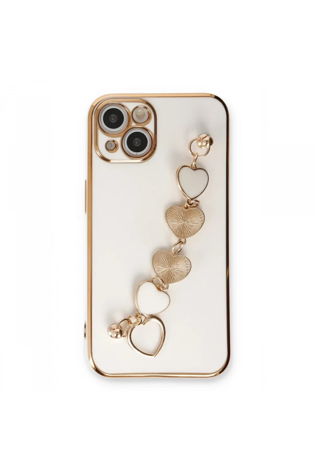 Apple iPhone 14 Plus Kılıf Esila Silikon - Beyaz