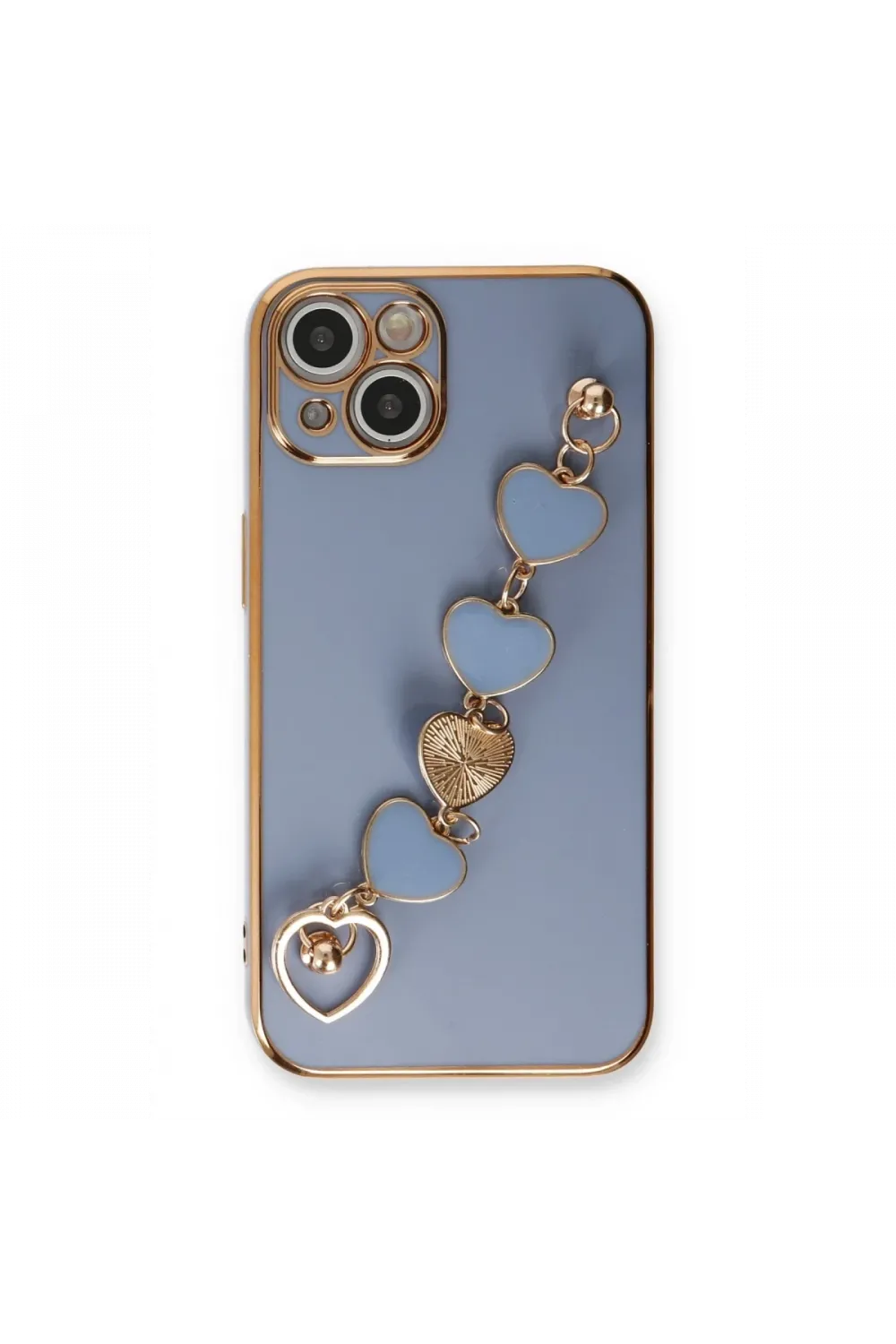 Apple iPhone 14 Plus Kılıf Esila Silikon - Gri