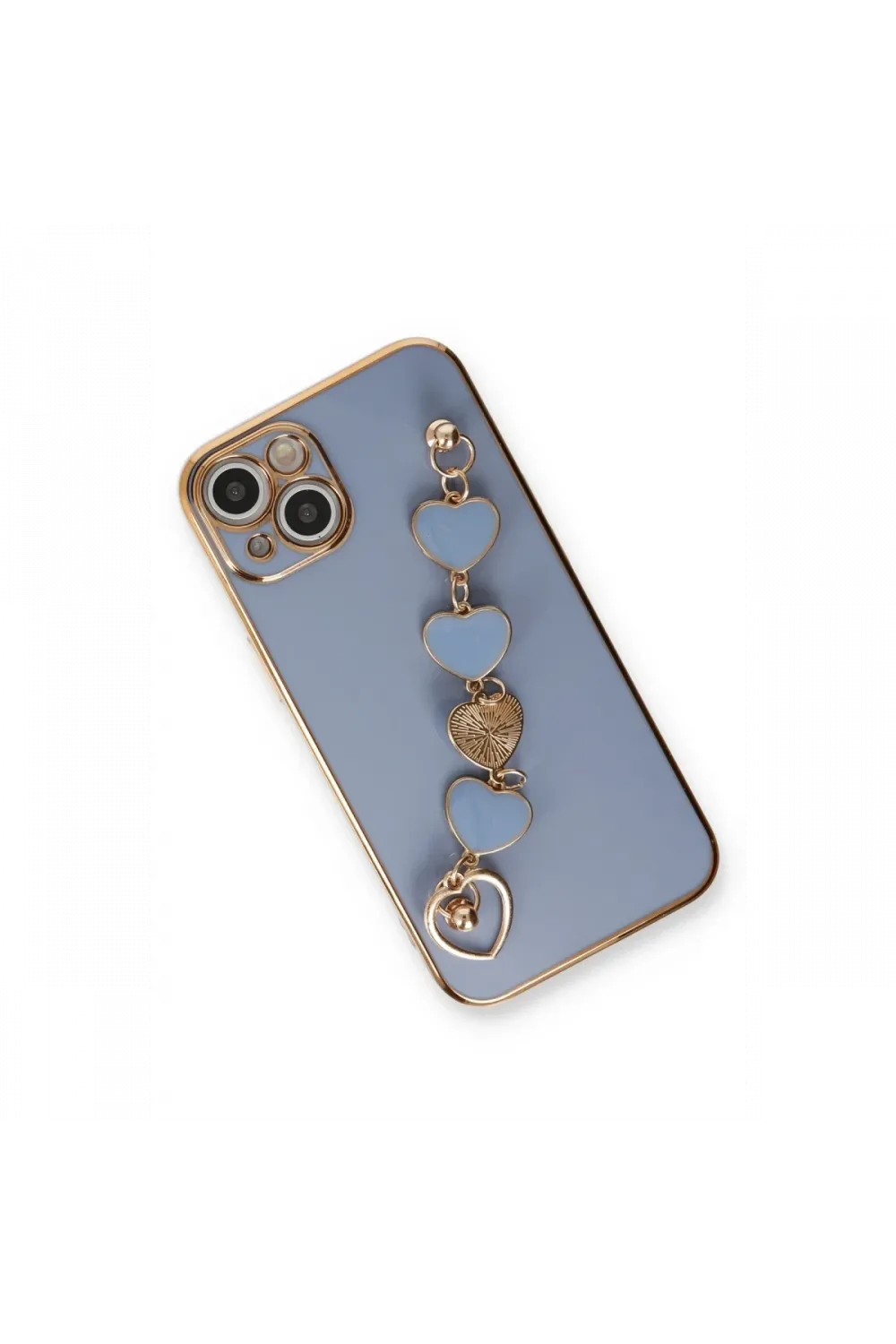 Apple iPhone 14 Plus Kılıf Esila Silikon - Gri