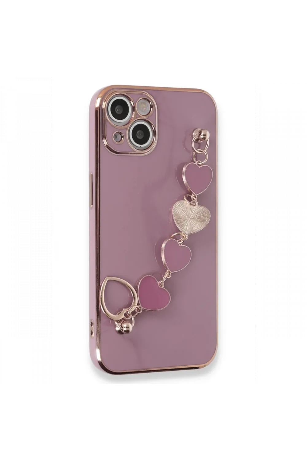 Apple iPhone 14 Plus Kılıf Esila Silikon - Mor