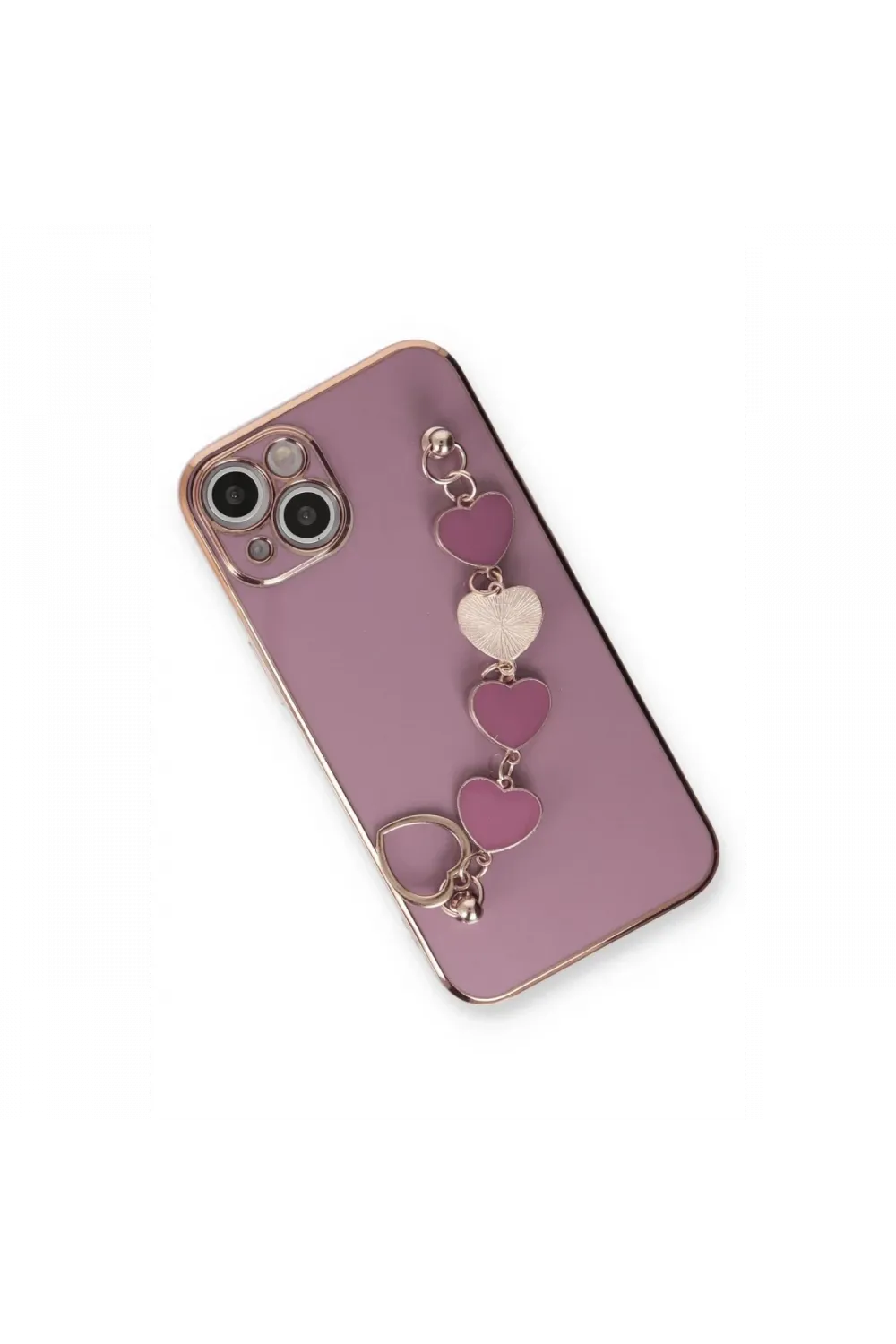 Apple iPhone 14 Plus Kılıf Esila Silikon - Mor