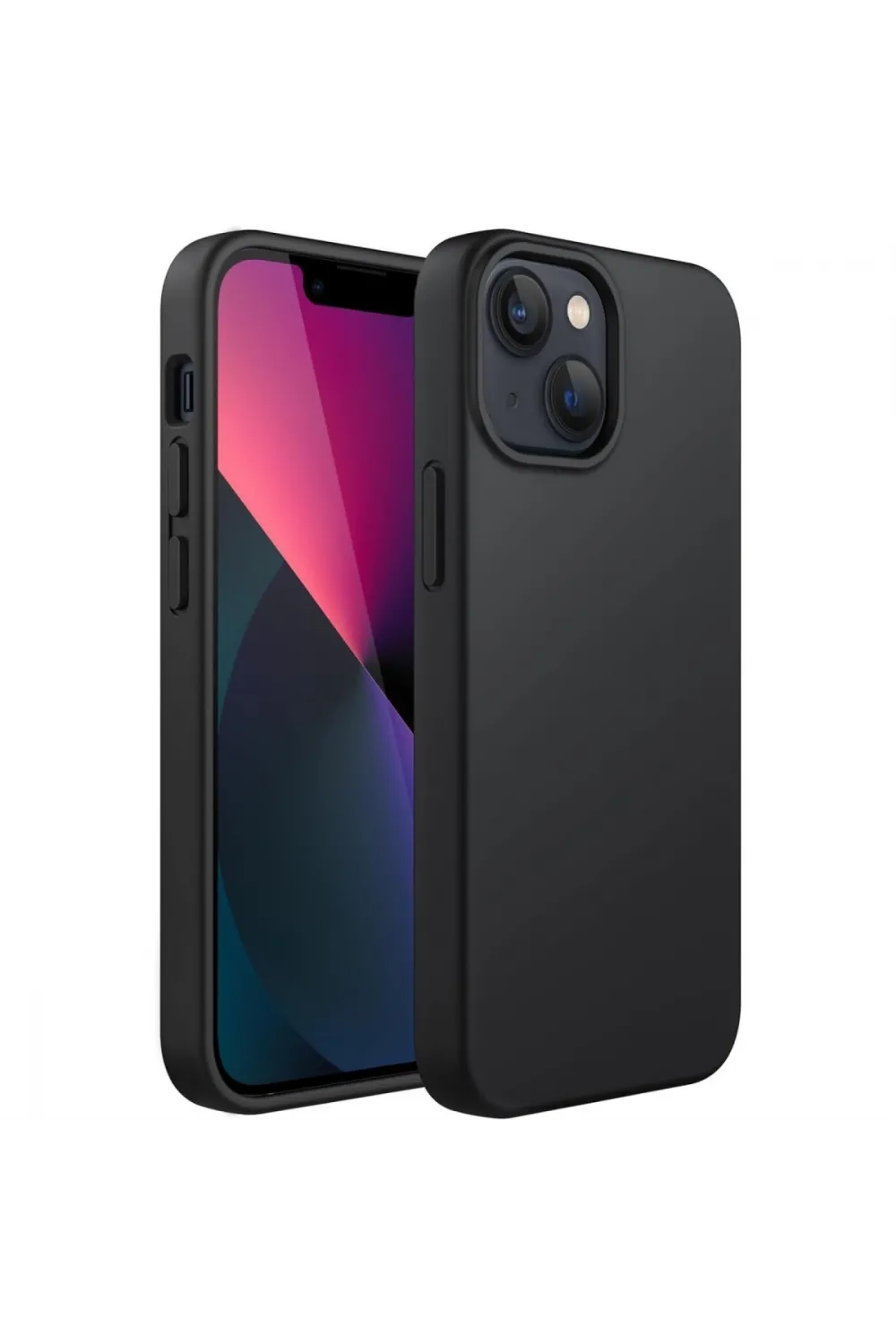 Apple İphone 14 Plus Kılıf First Silikon - Siyah