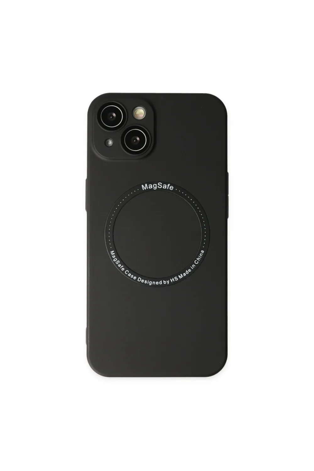 Apple İphone 14 Plus Kılıf Jack Magneticsafe Lens Silikon - Siyah