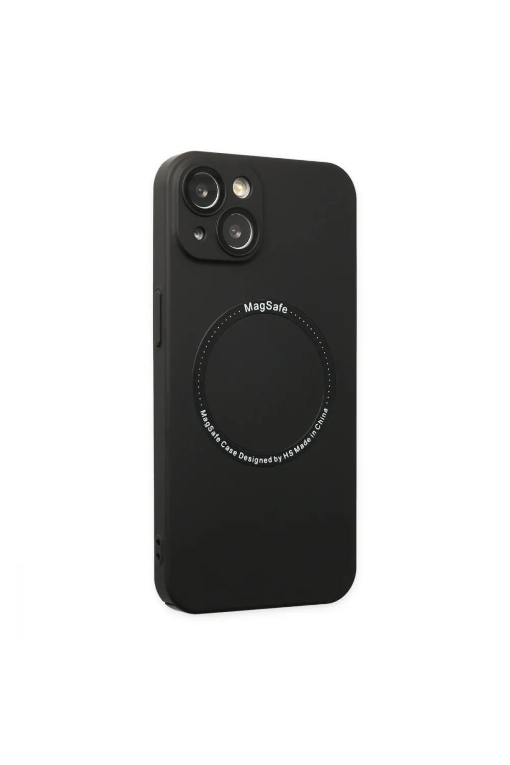 Apple İphone 14 Plus Kılıf Jack Magneticsafe Lens Silikon - Siyah