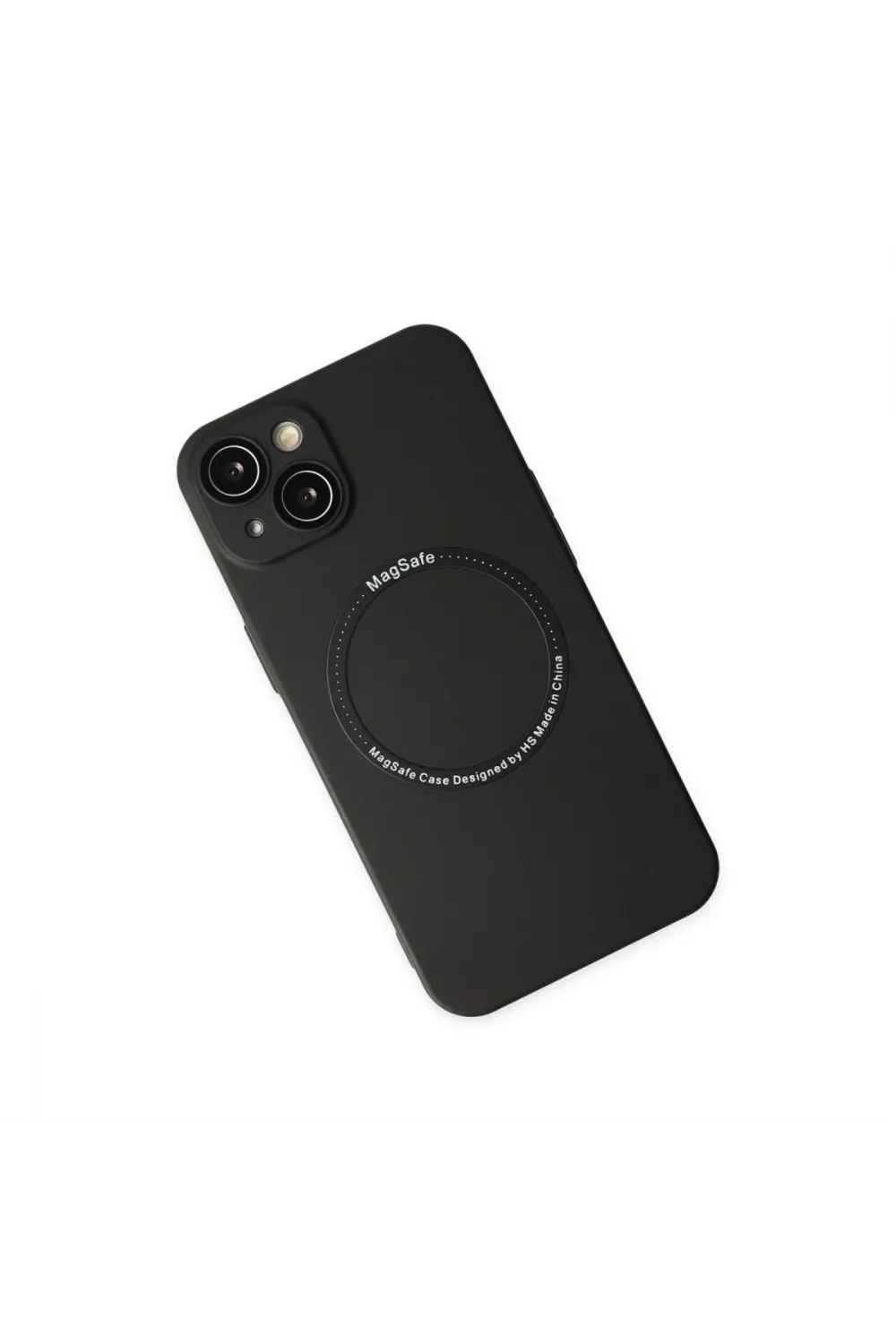 Apple İphone 14 Plus Kılıf Jack Magneticsafe Lens Silikon - Siyah