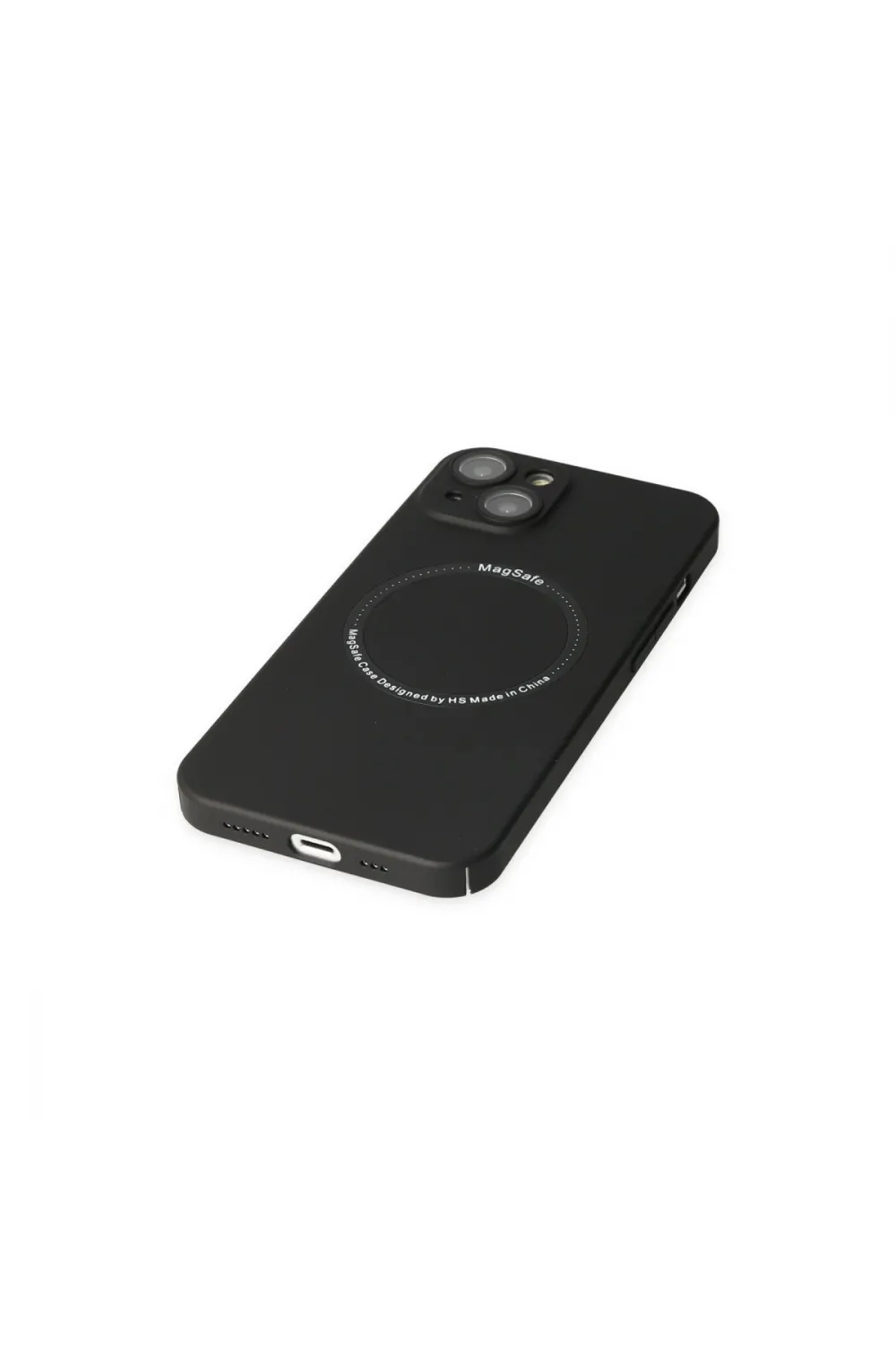 Apple İphone 14 Plus Kılıf Jack Magneticsafe Lens Silikon - Siyah
