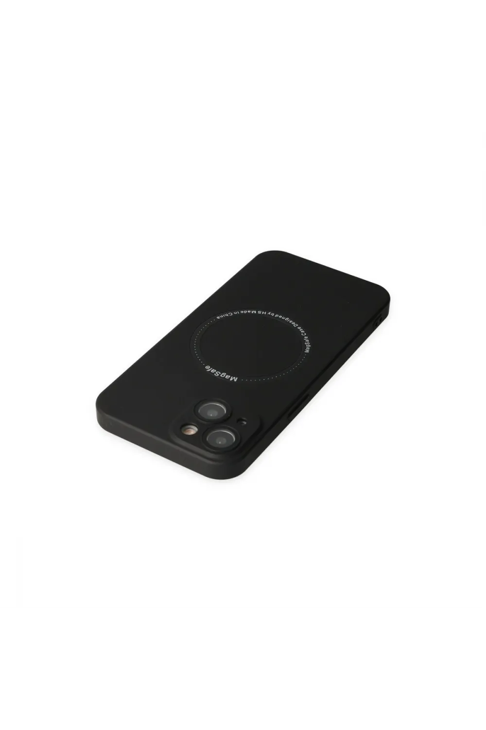 Apple İphone 14 Plus Kılıf Jack Magneticsafe Lens Silikon - Siyah
