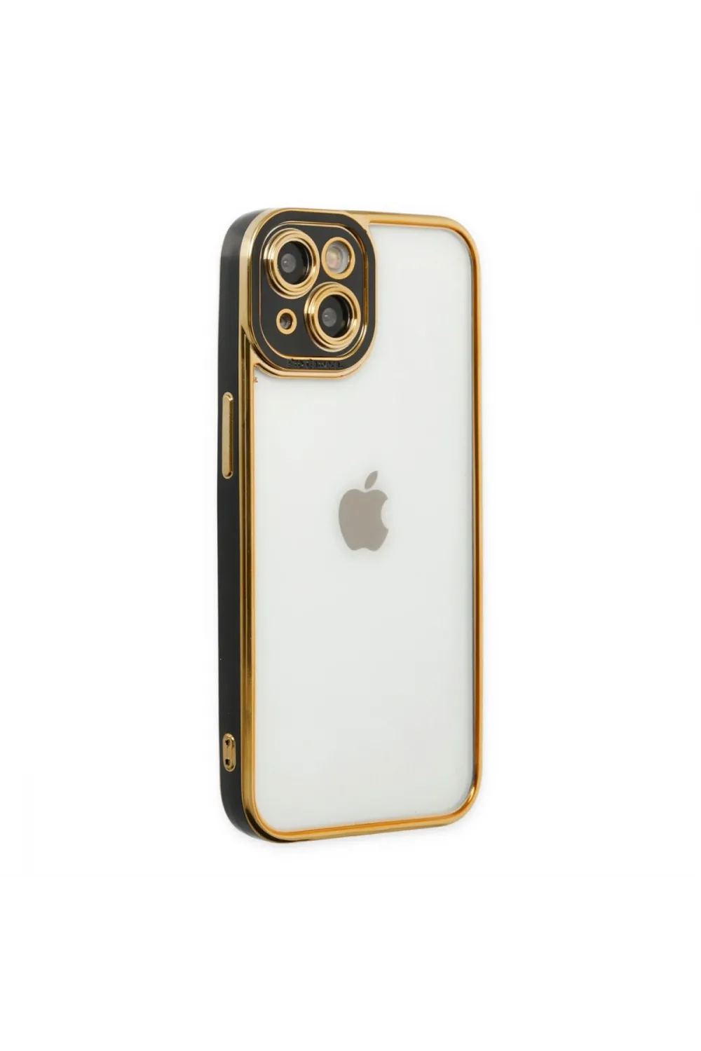 Apple İphone 14 Plus Kılıf Liva Lens Silikon - Siyah