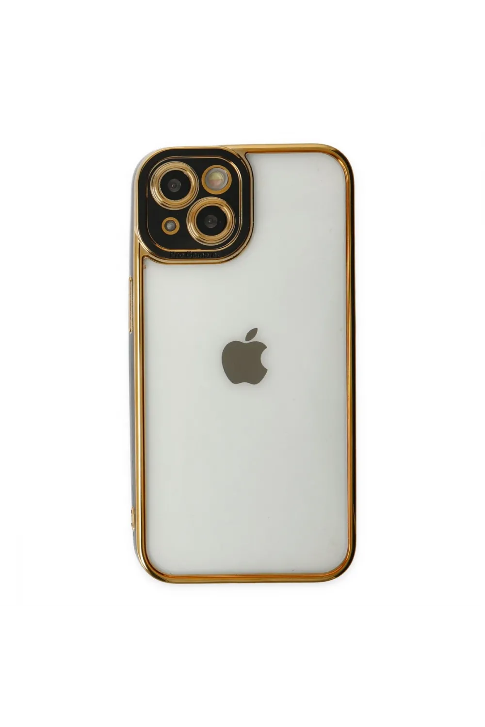 Apple İphone 14 Plus Kılıf Liva Lens Silikon - Siyah
