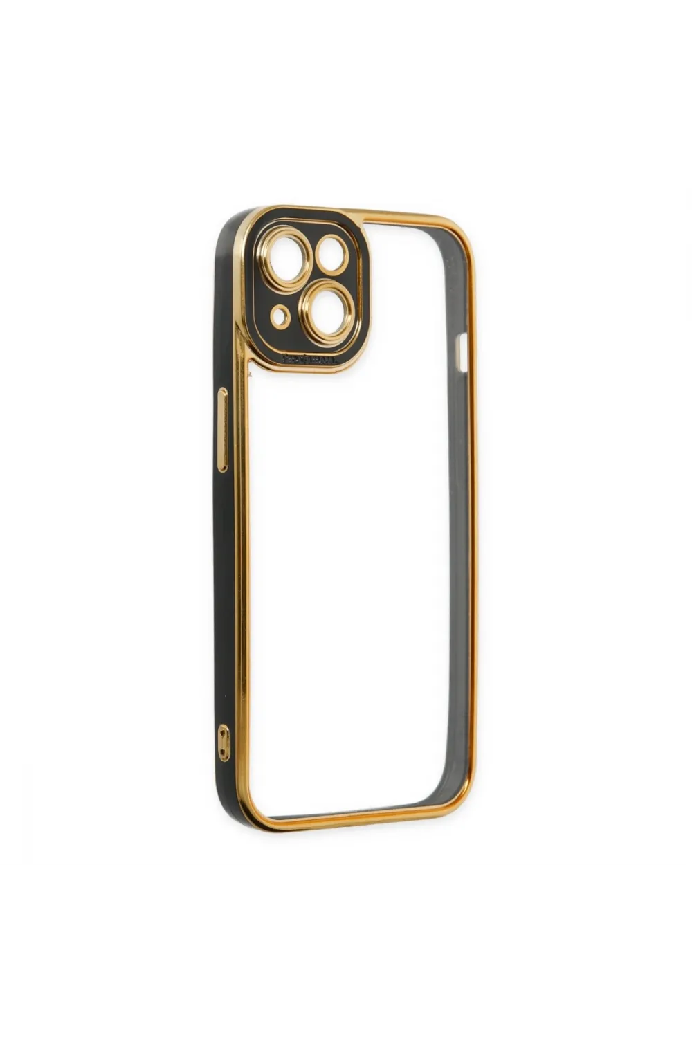 Apple İphone 14 Plus Kılıf Liva Lens Silikon - Siyah