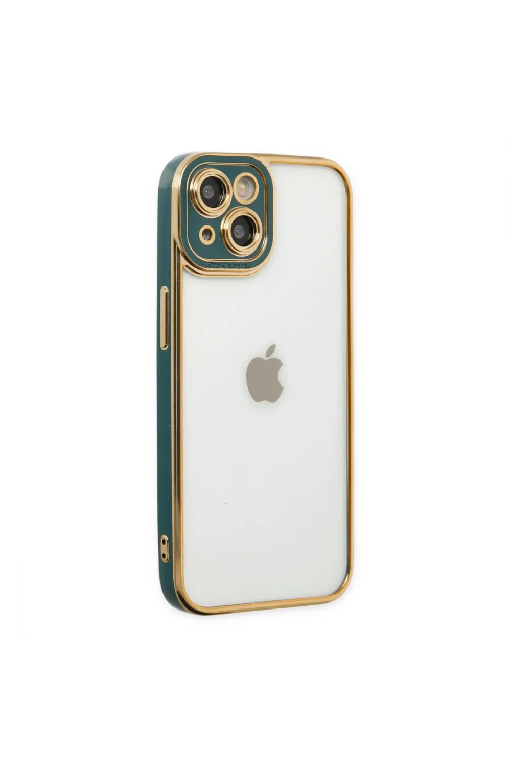 Apple İphone 14 Plus Kılıf Liva Lens Silikon - Yeşil