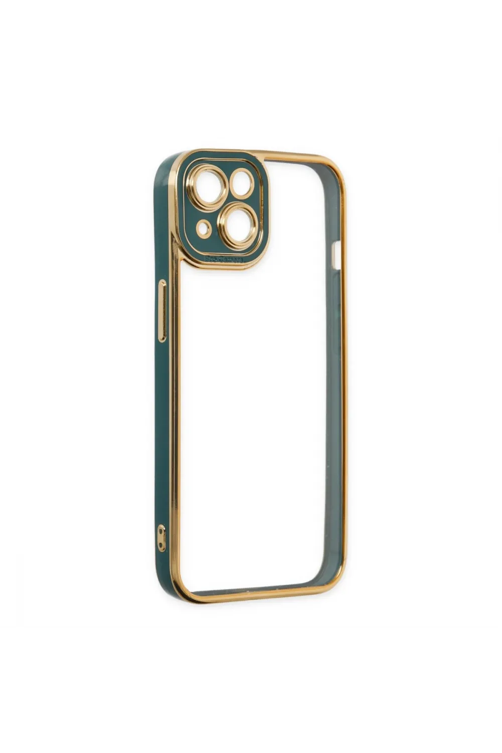 Apple İphone 14 Plus Kılıf Liva Lens Silikon - Yeşil