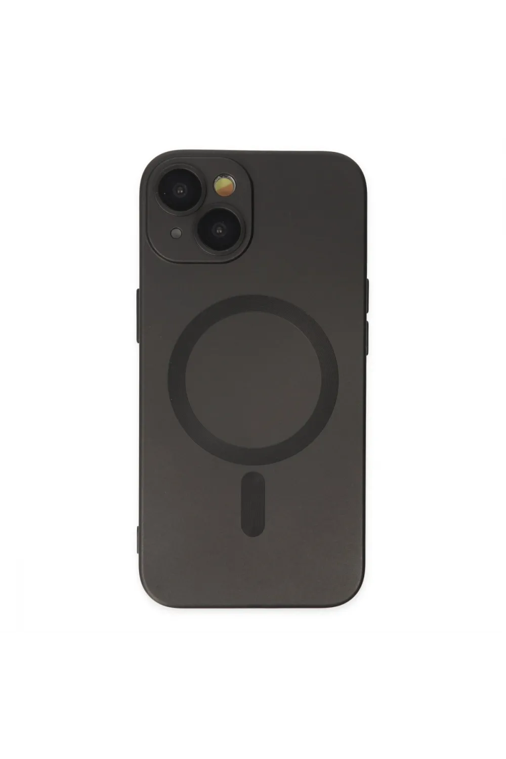 Apple İphone 14 Plus Kılıf Moshi Lens Magneticsafe Silikon - Siyah