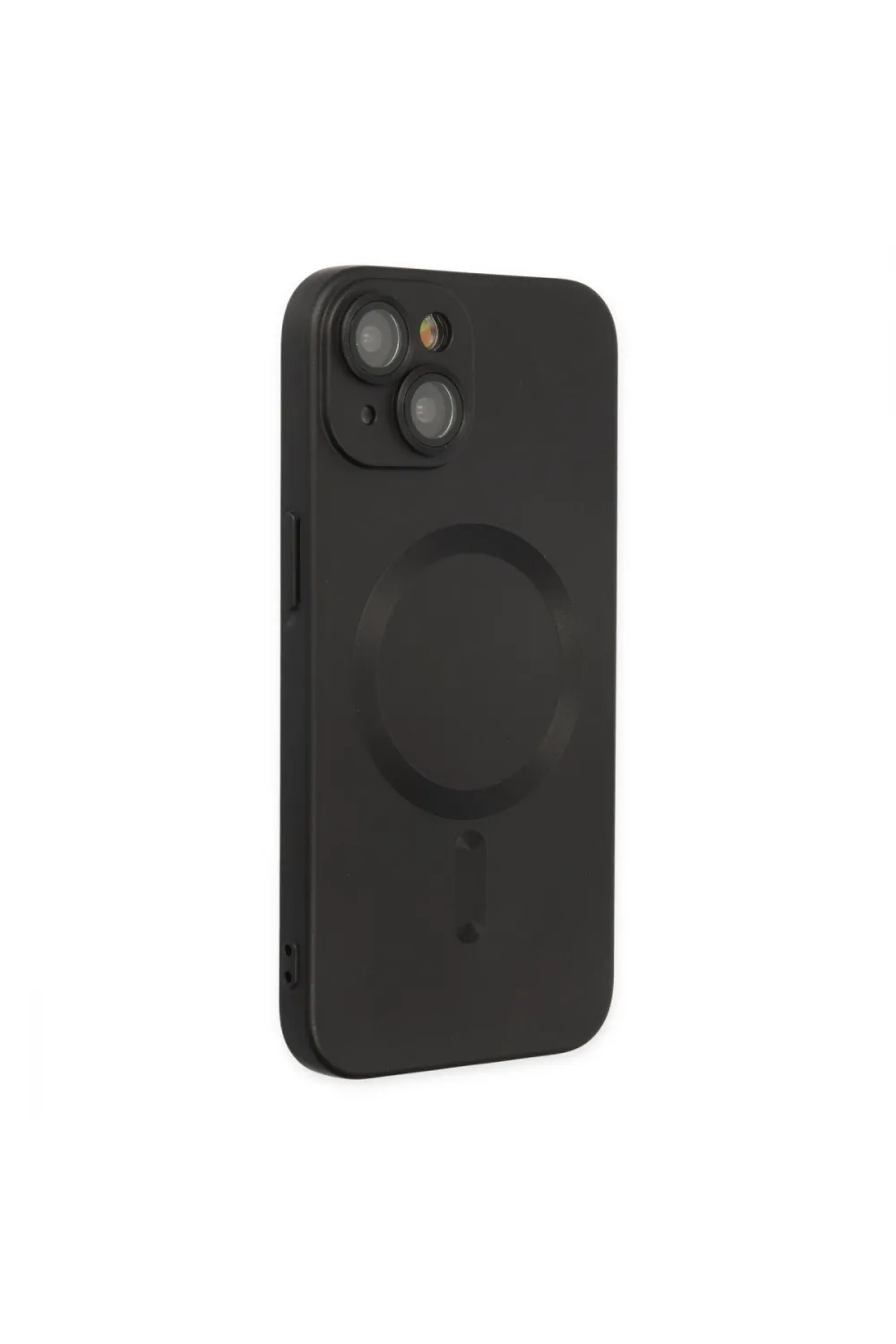 Apple İphone 14 Plus Kılıf Moshi Lens Magneticsafe Silikon - Siyah