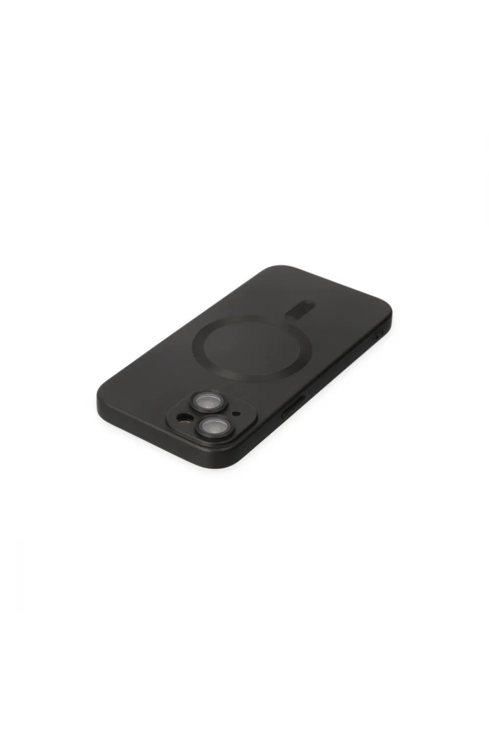 Apple İphone 14 Plus Kılıf Moshi Lens Magneticsafe Silikon - Siyah