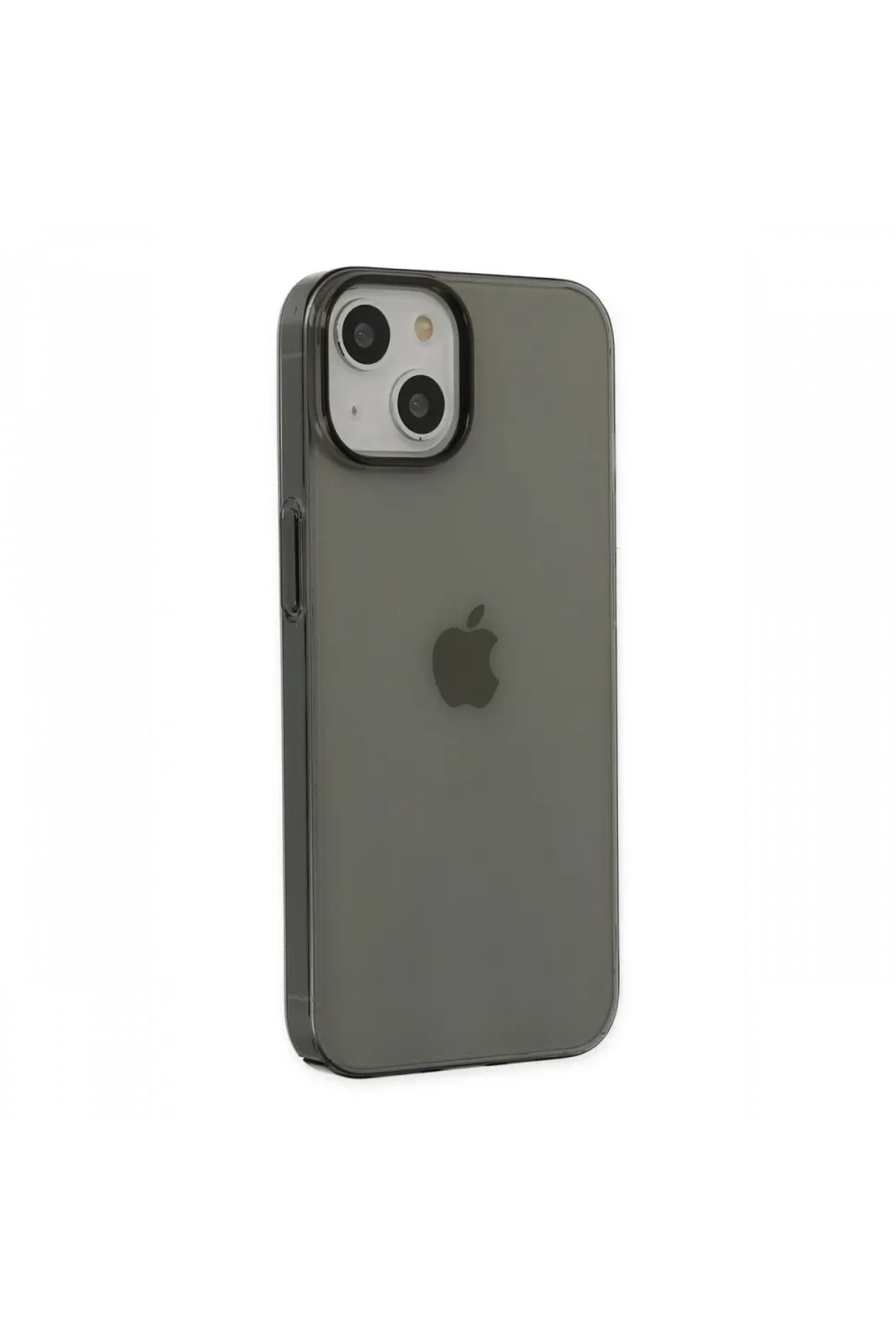 Apple iPhone 14 Plus Kılıf Pc Sert Şeffaf Kapak - Siyah