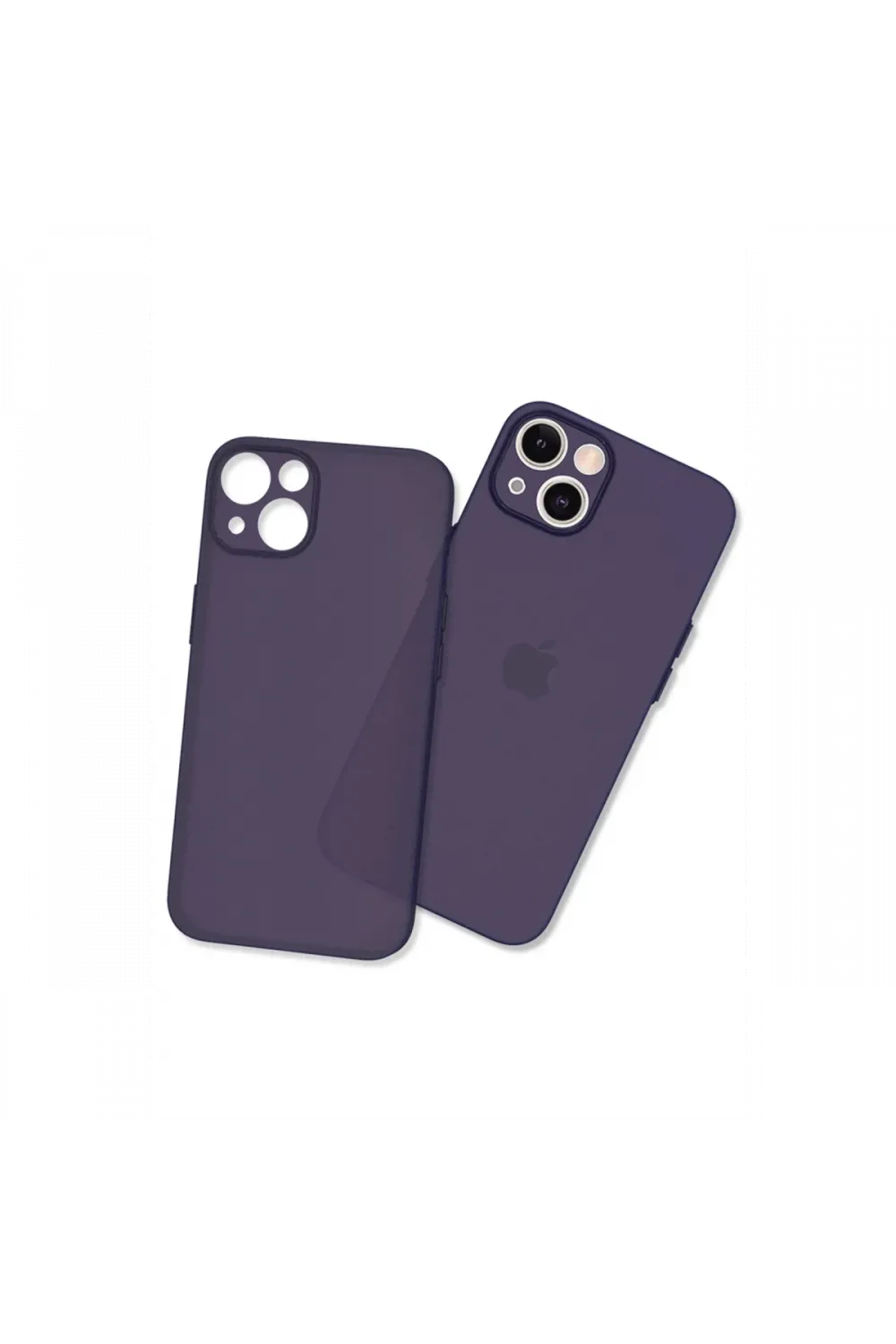 Apple iPhone 14 Plus Kılıf Puma Silikon - Koyu Mor