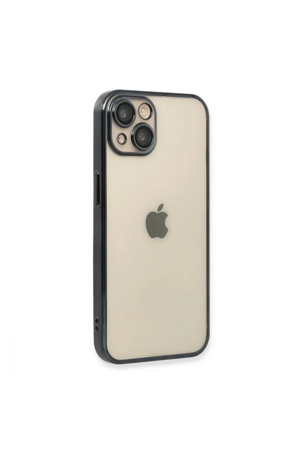 Apple İphone 14 Plus Kılıf Razer Lensli Silikon - Siyah