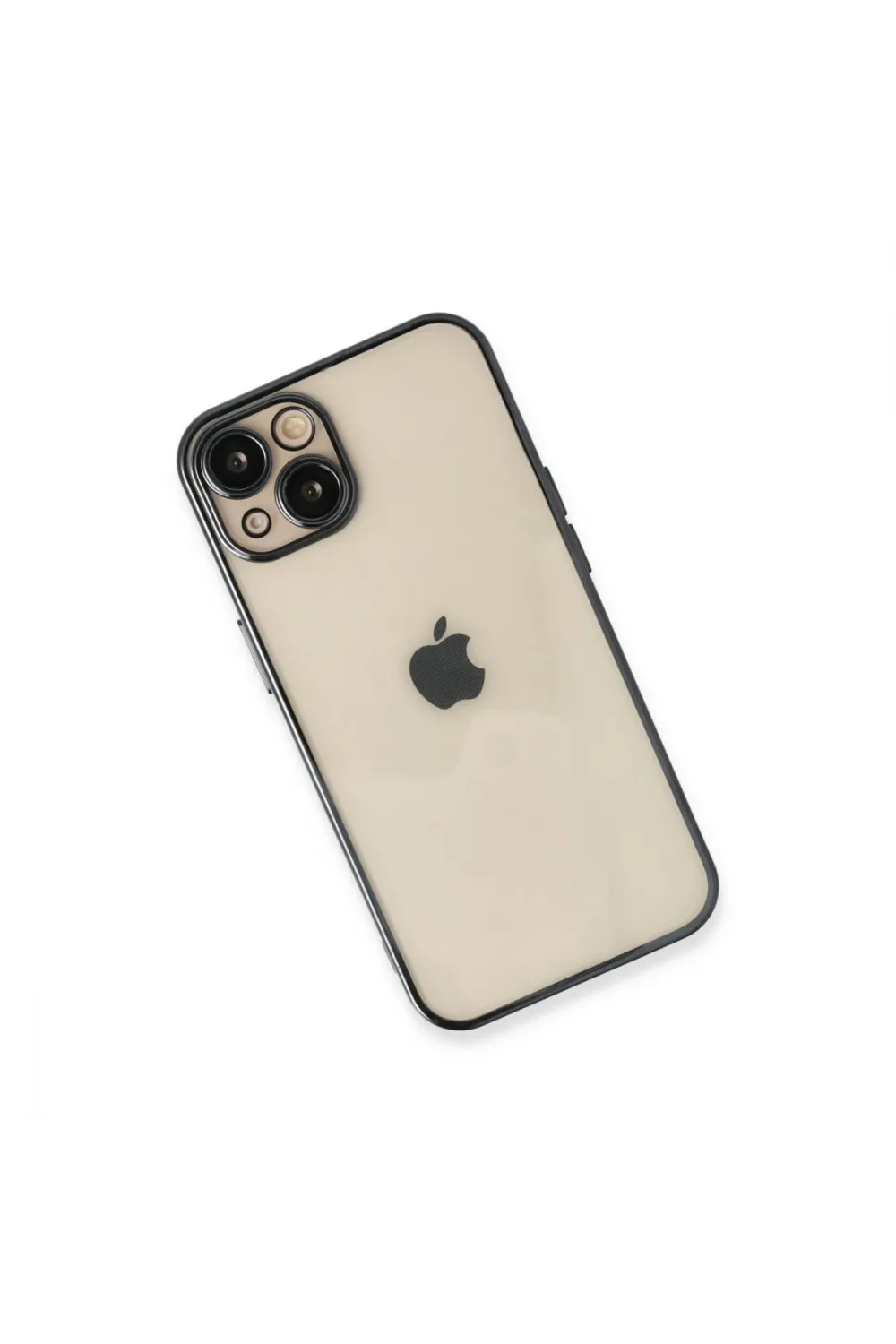 Apple İphone 14 Plus Kılıf Razer Lensli Silikon - Siyah