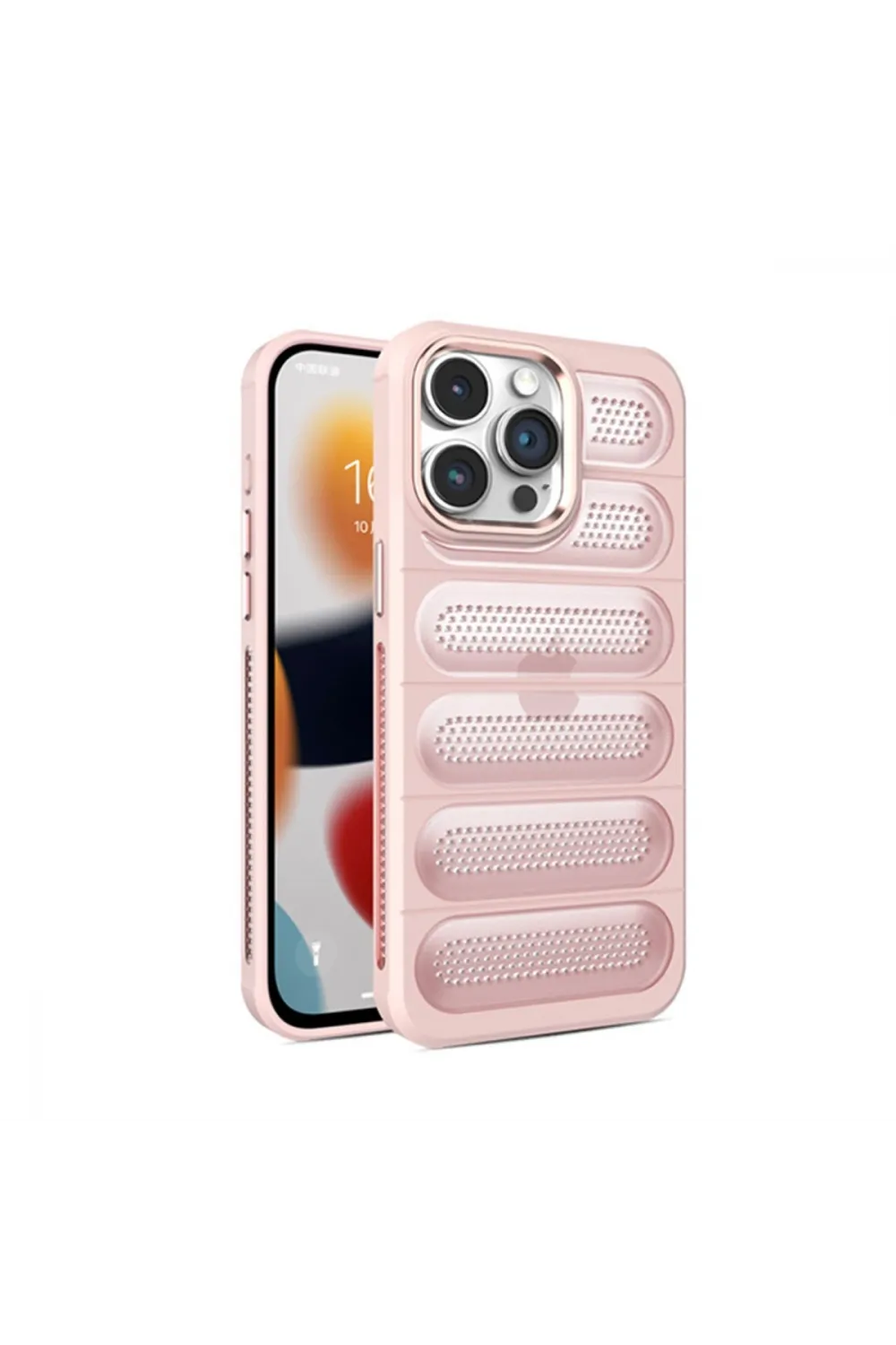 Apple İphone 14 Pro Kılıf Airmax Silikon Kapak - Pembe