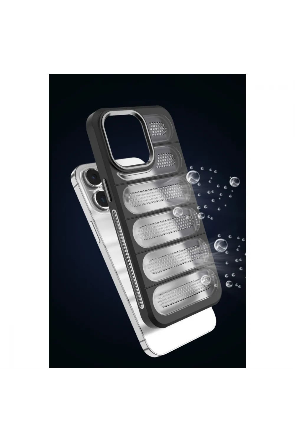 Apple İphone 14 Pro Kılıf Airmax Silikon Kapak - Siyah