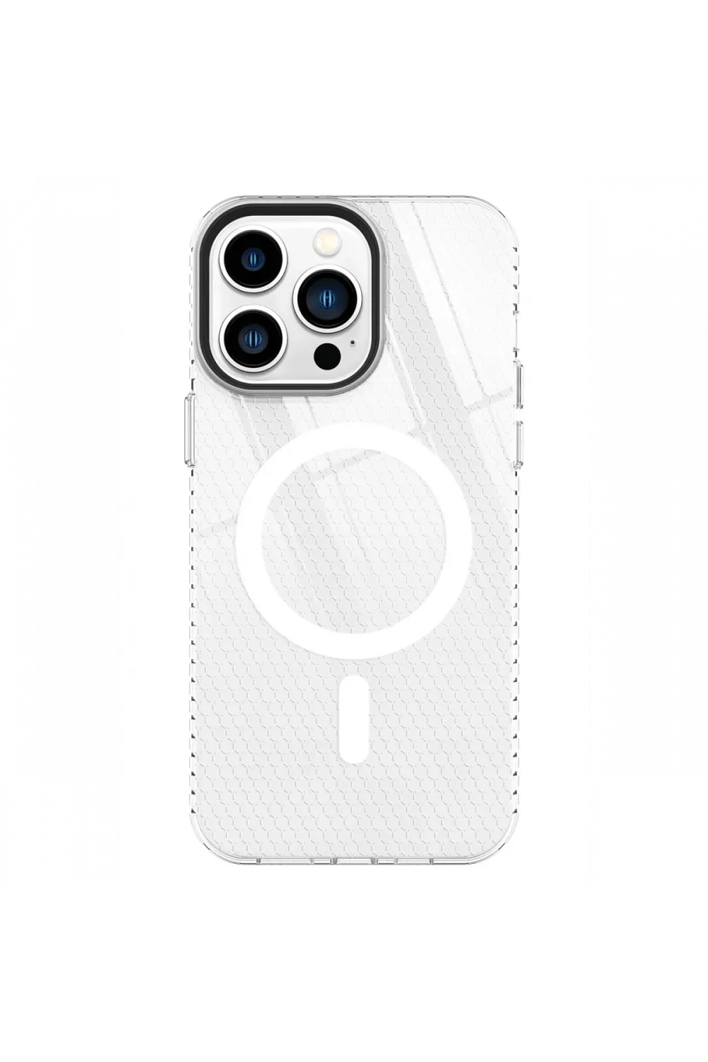 Apple iPhone 14 Pro Kılıf Beta Magneticsafe Silikon - Şeffaf