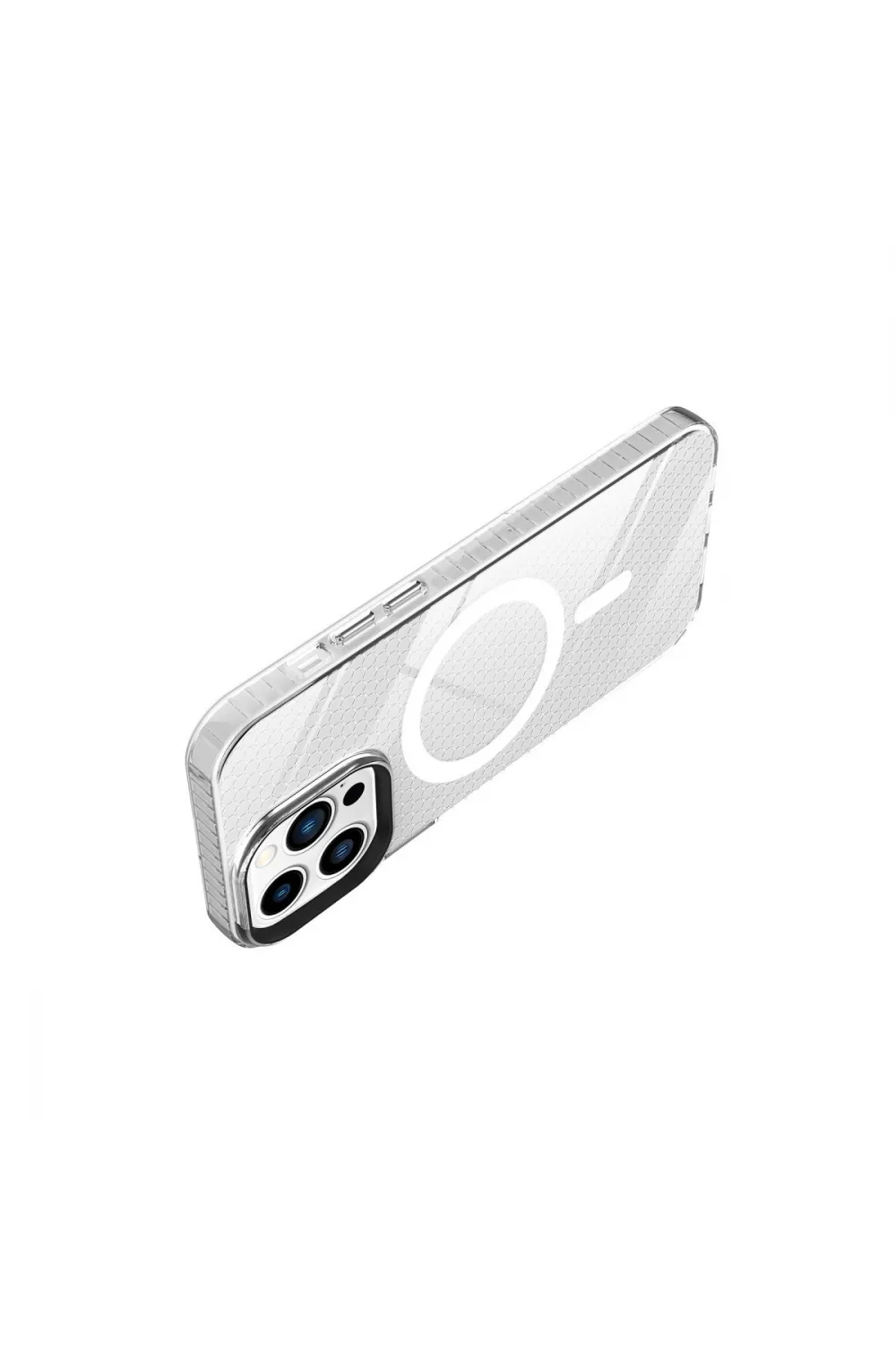 Apple İphone 14 Pro Kılıf Beta Magneticsafe Silikon - Şeffaf