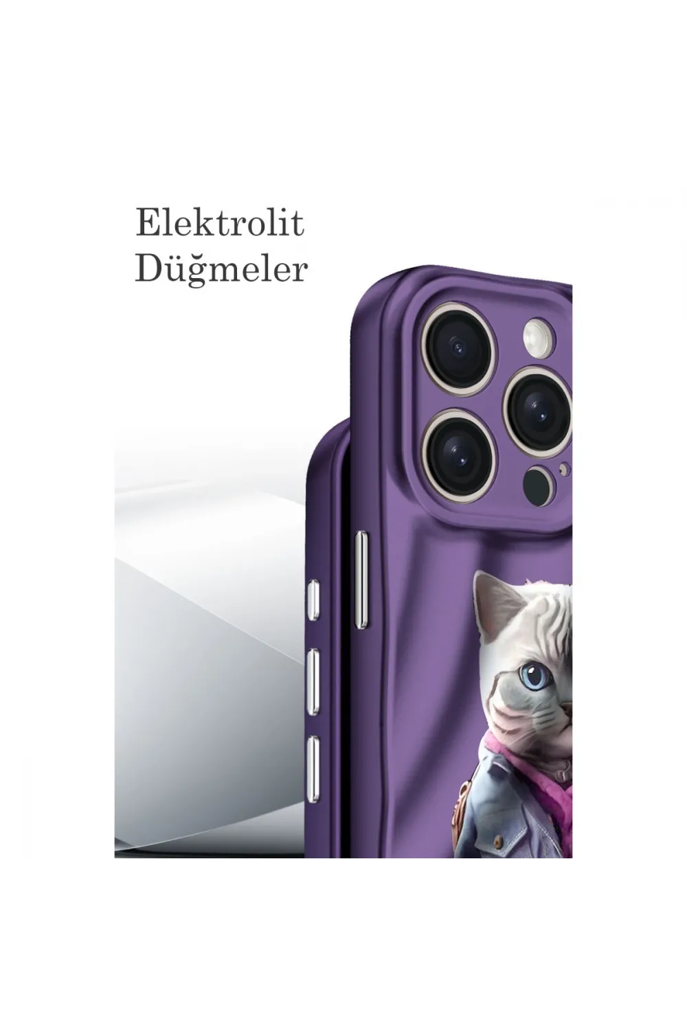 Apple İphone 14 Pro Kılıf Crew Desenli Kapak - Çiçek