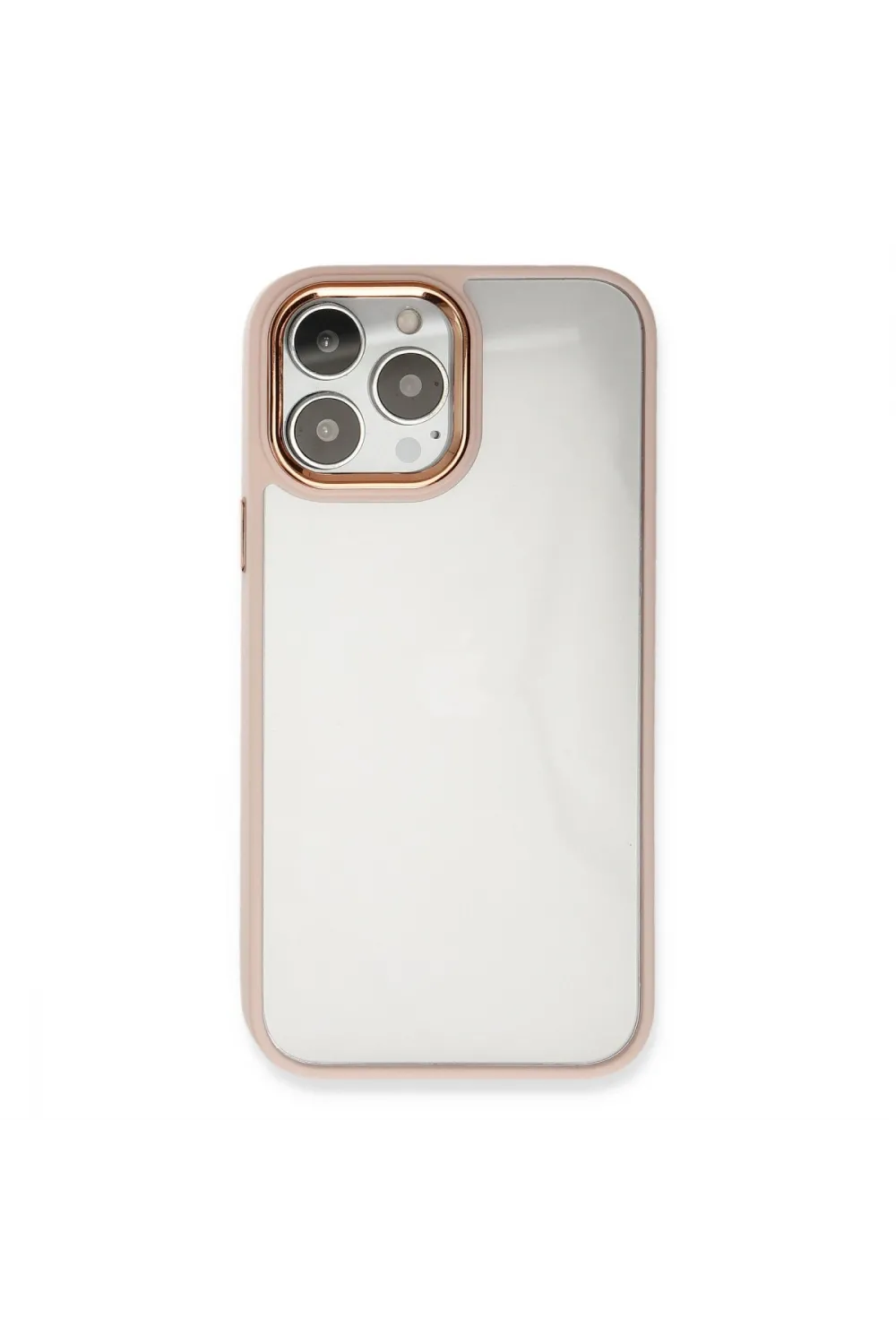Apple İphone 14 Pro Kılıf Dora Kapak - Pudra