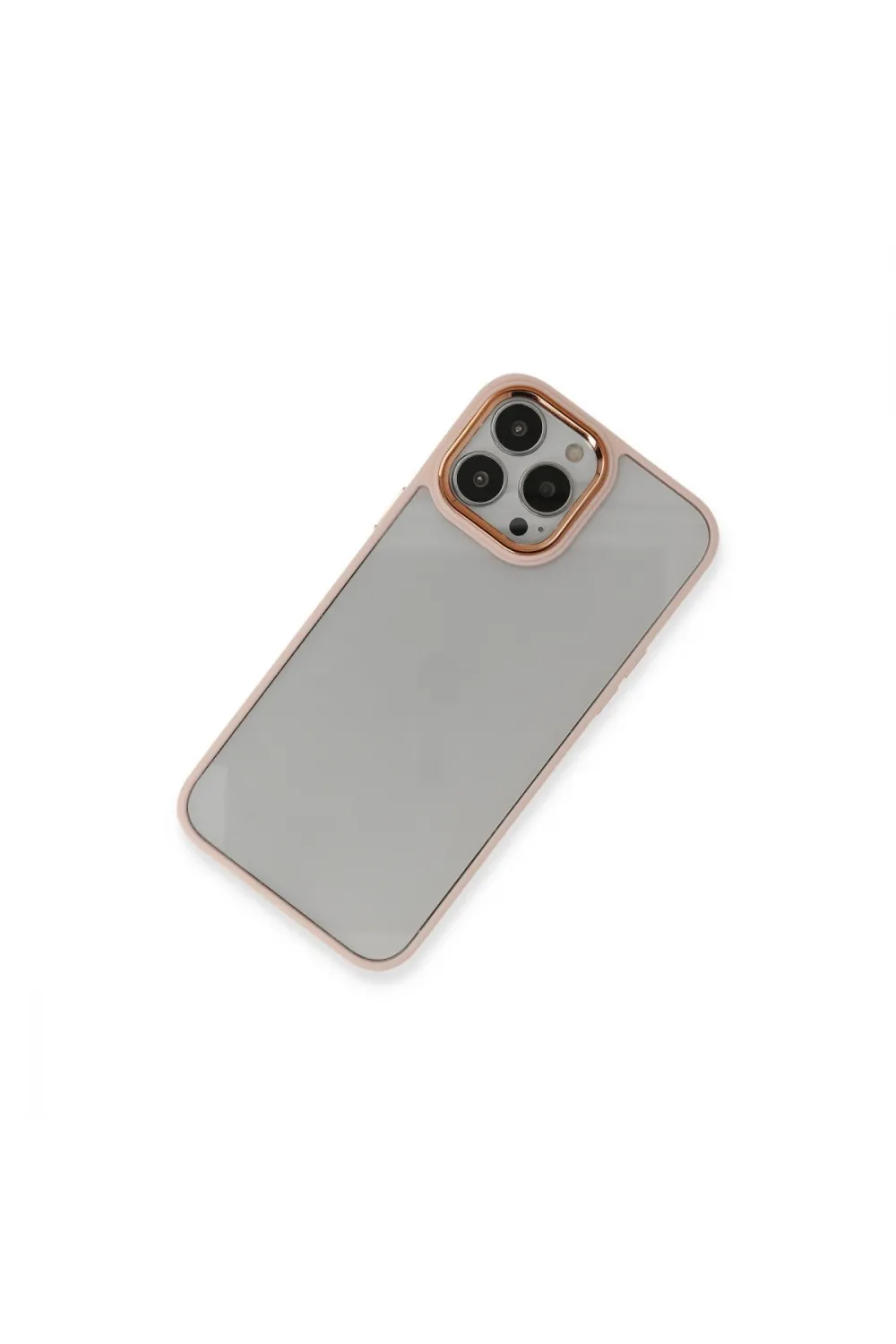 Apple İphone 14 Pro Kılıf Dora Kapak - Pudra