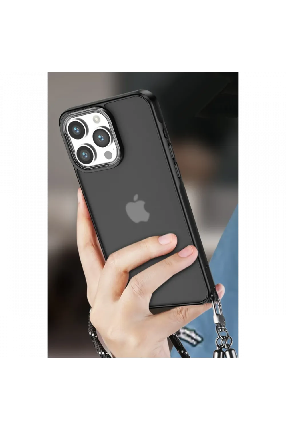 Apple iPhone 14 Pro Kılıf Elegant Kapak - Derin Mor