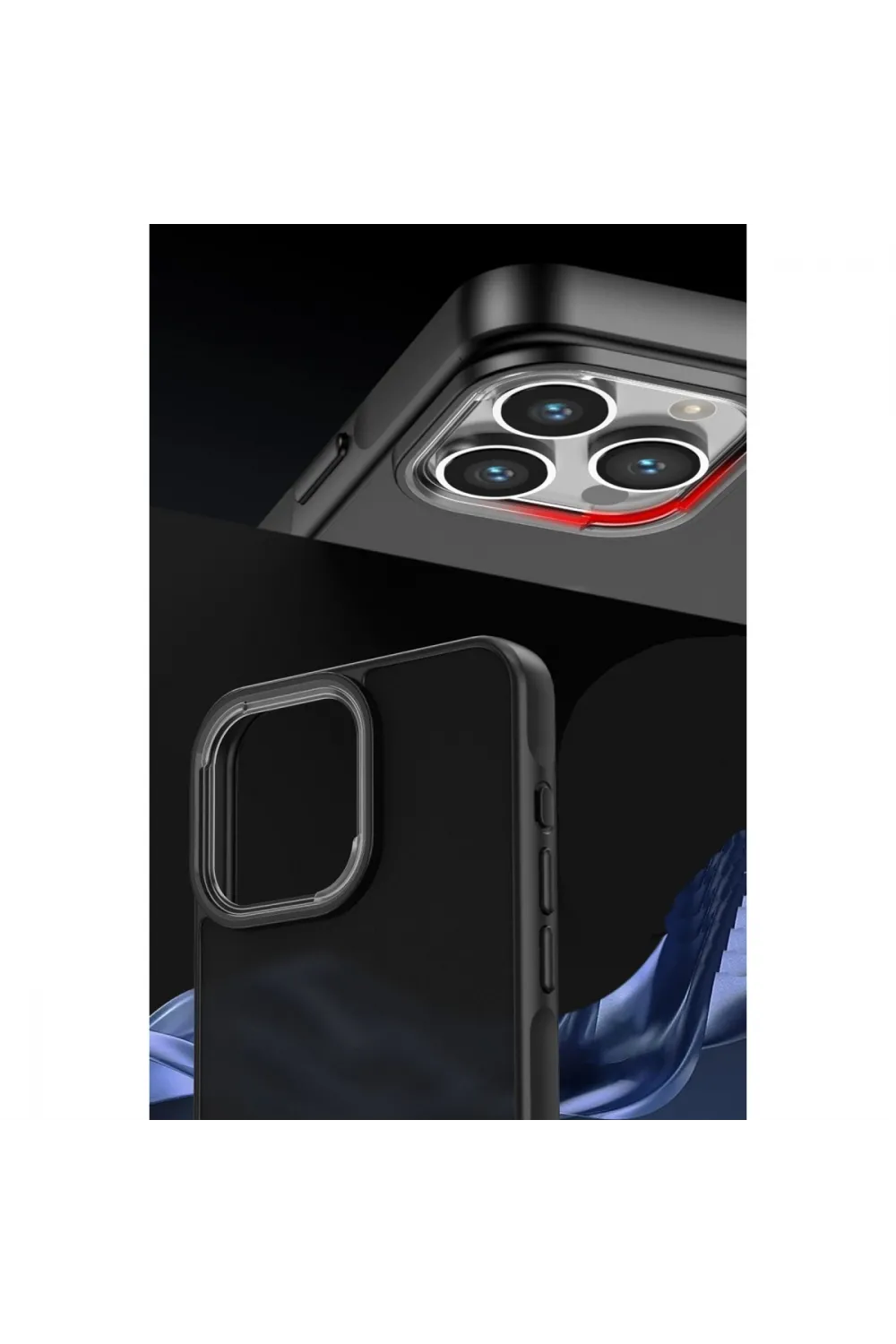 Apple İphone 14 Pro Kılıf Elegant Kapak - Derin Mor