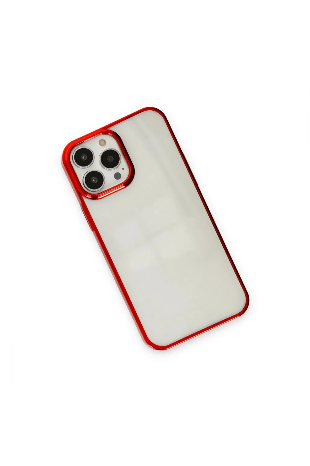 Apple İphone 14 Pro Kılıf Element Silikon - Kırmızı