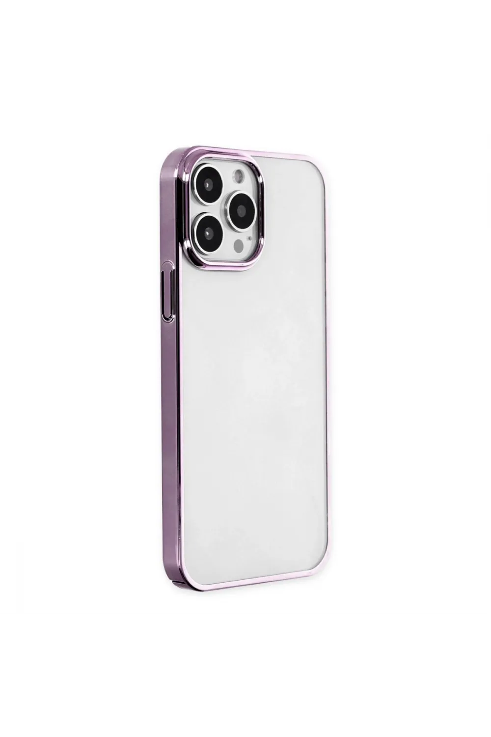 Apple İphone 14 Pro Kılıf Element Silikon - Lila