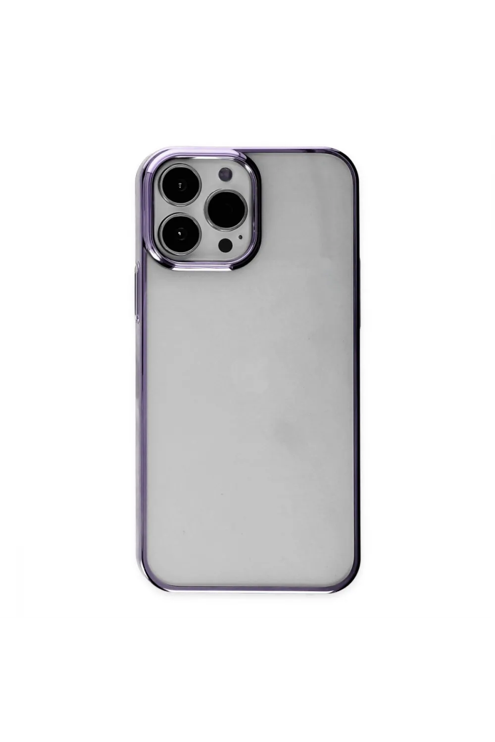 Apple İphone 14 Pro Kılıf Element Silikon - Mor