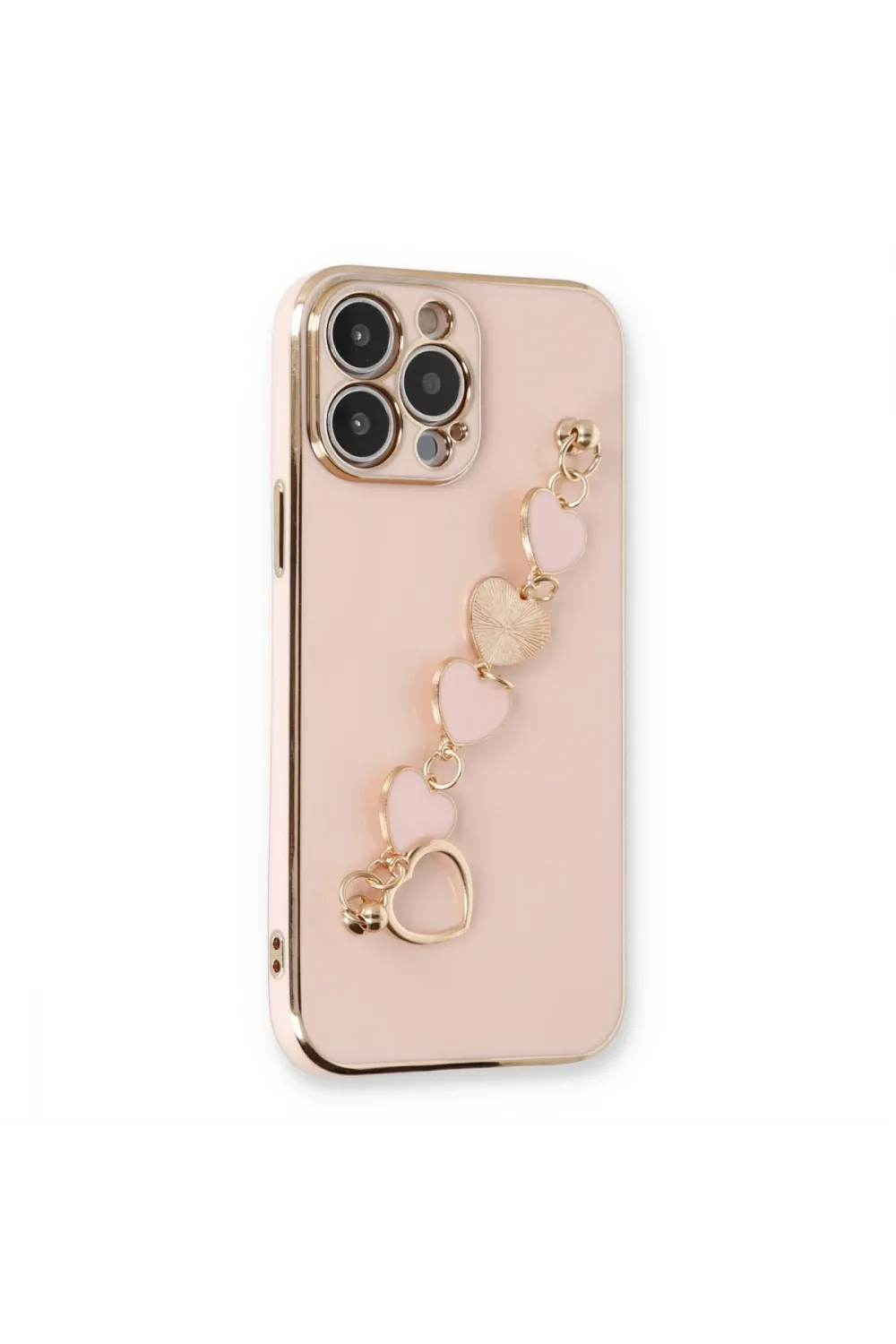 Apple İphone 14 Pro Kılıf Esila Silikon - Pudra