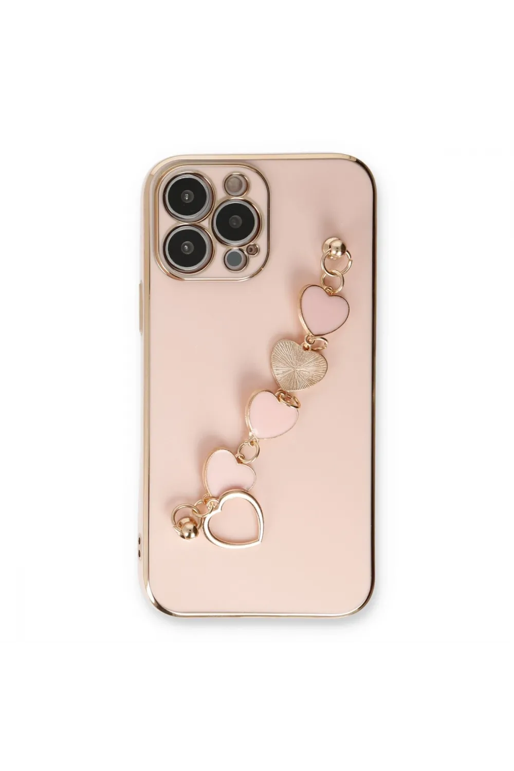 Apple İphone 14 Pro Kılıf Esila Silikon - Pudra