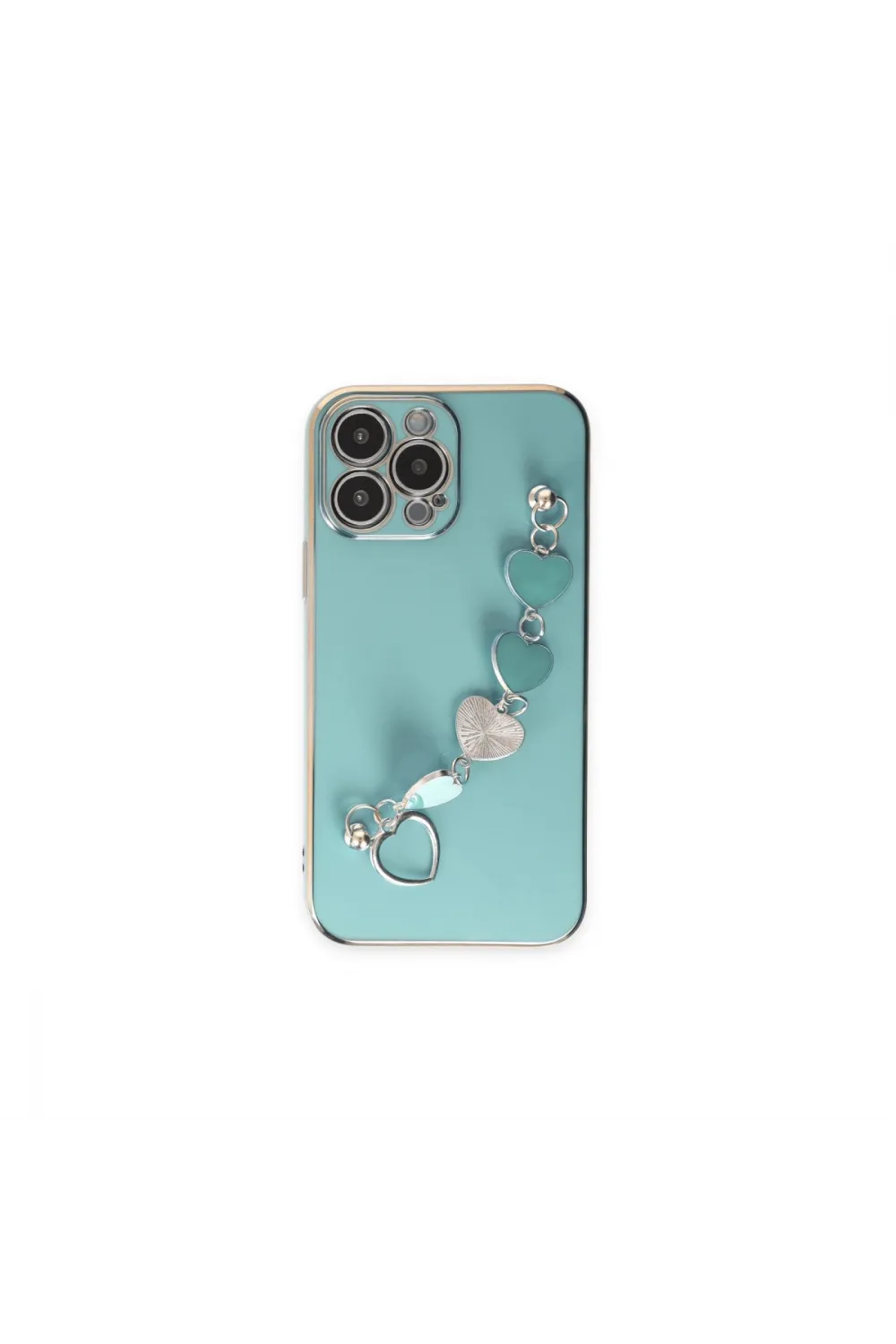 Apple İphone 14 Pro Kılıf Esila Silikon - Su Yeşili