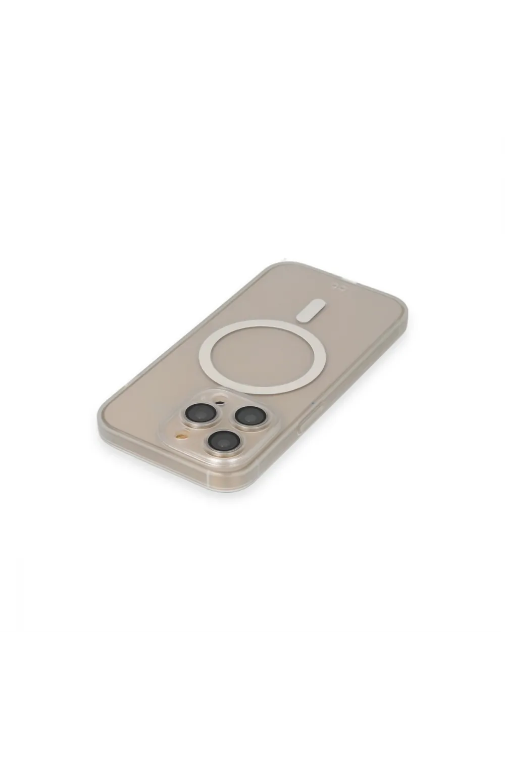 Apple İphone 14 Pro Kılıf Grand Magneticsafe Kapak - Şeffaf
